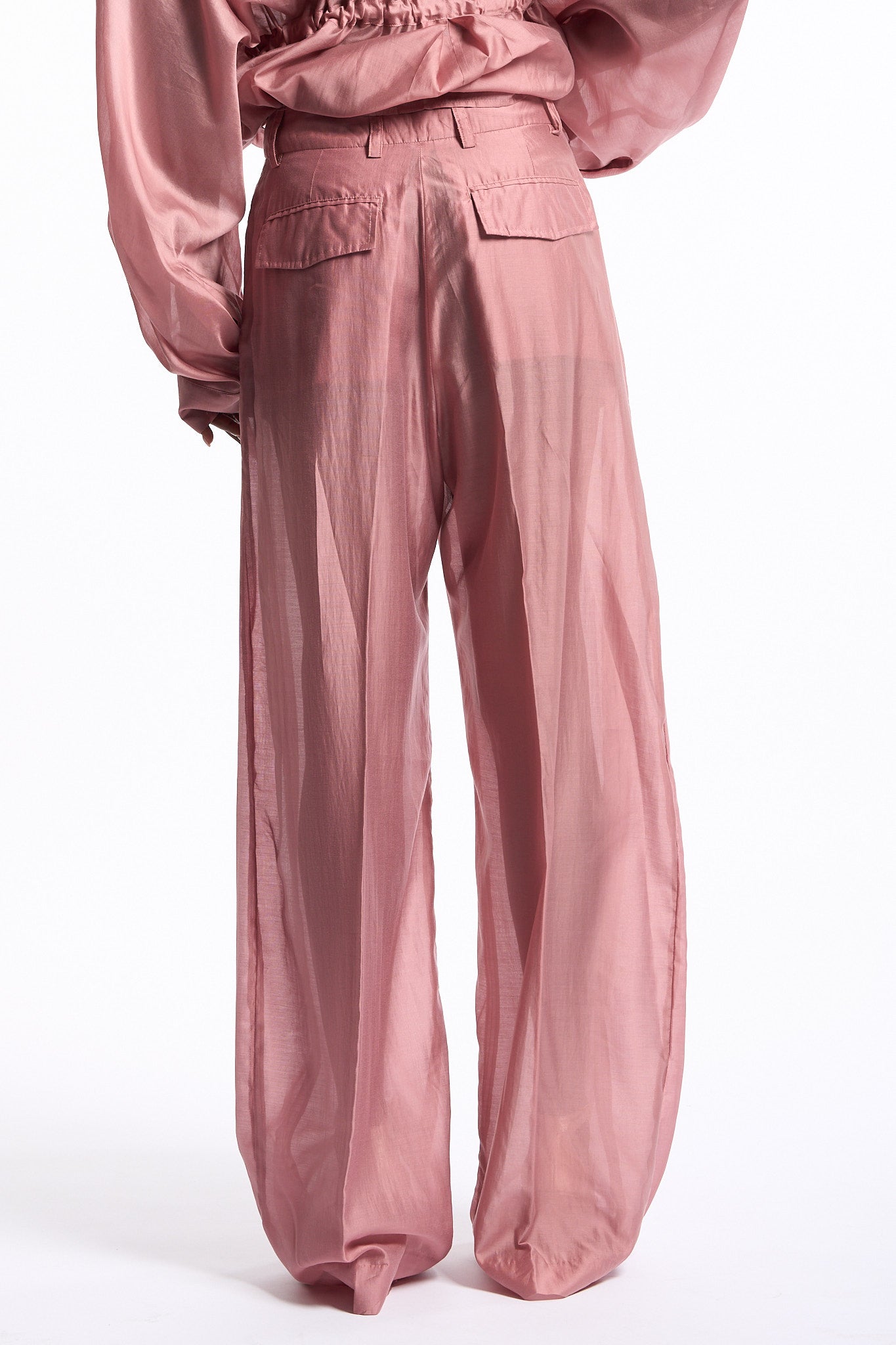 The latest Pantalone Billie Mussola Rosa Donna-5