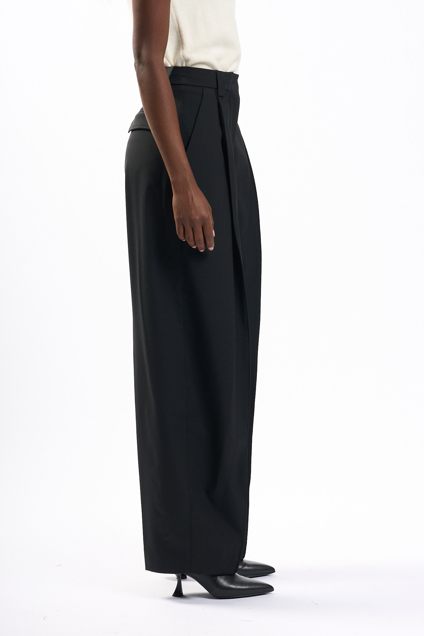 The latest Pantalone Cara Nero Donna-4