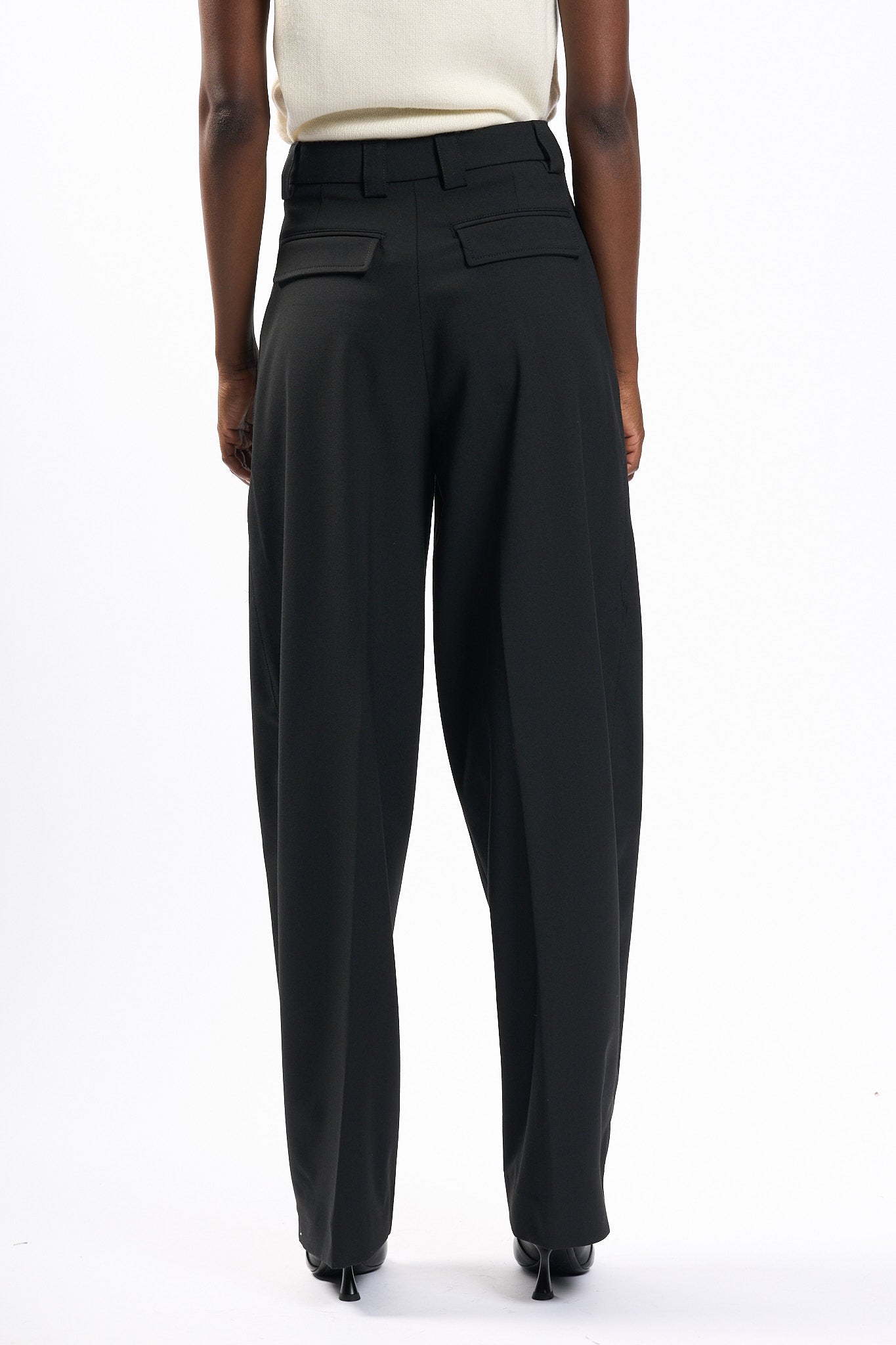 The latest Pantalone Cara Nero Donna-6