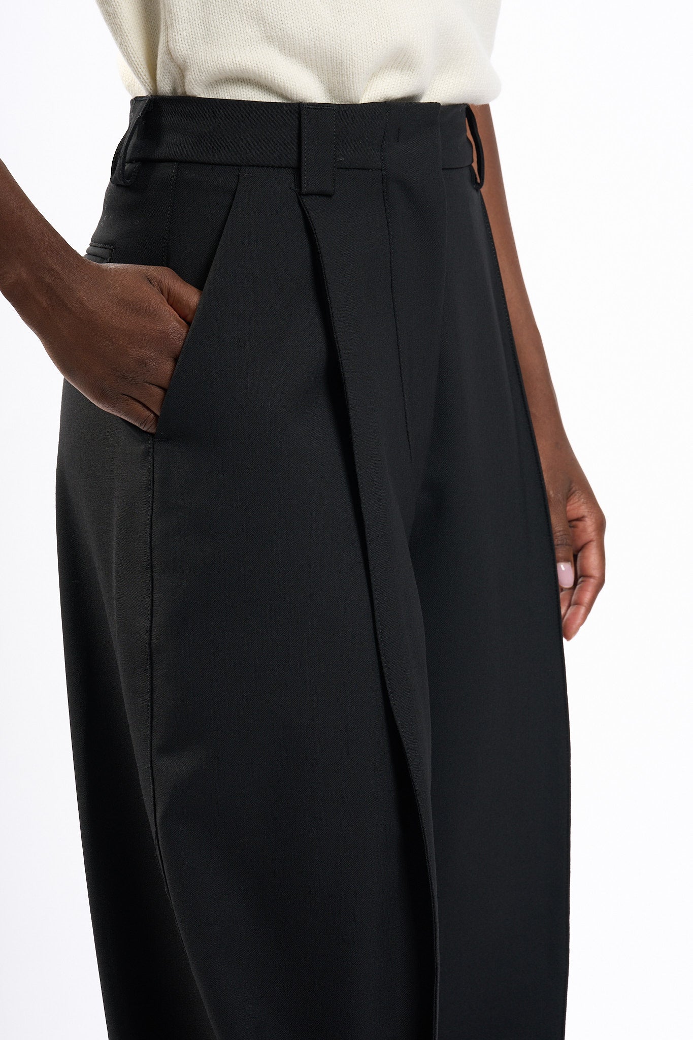 The latest Pantalone Cara Nero Donna-3