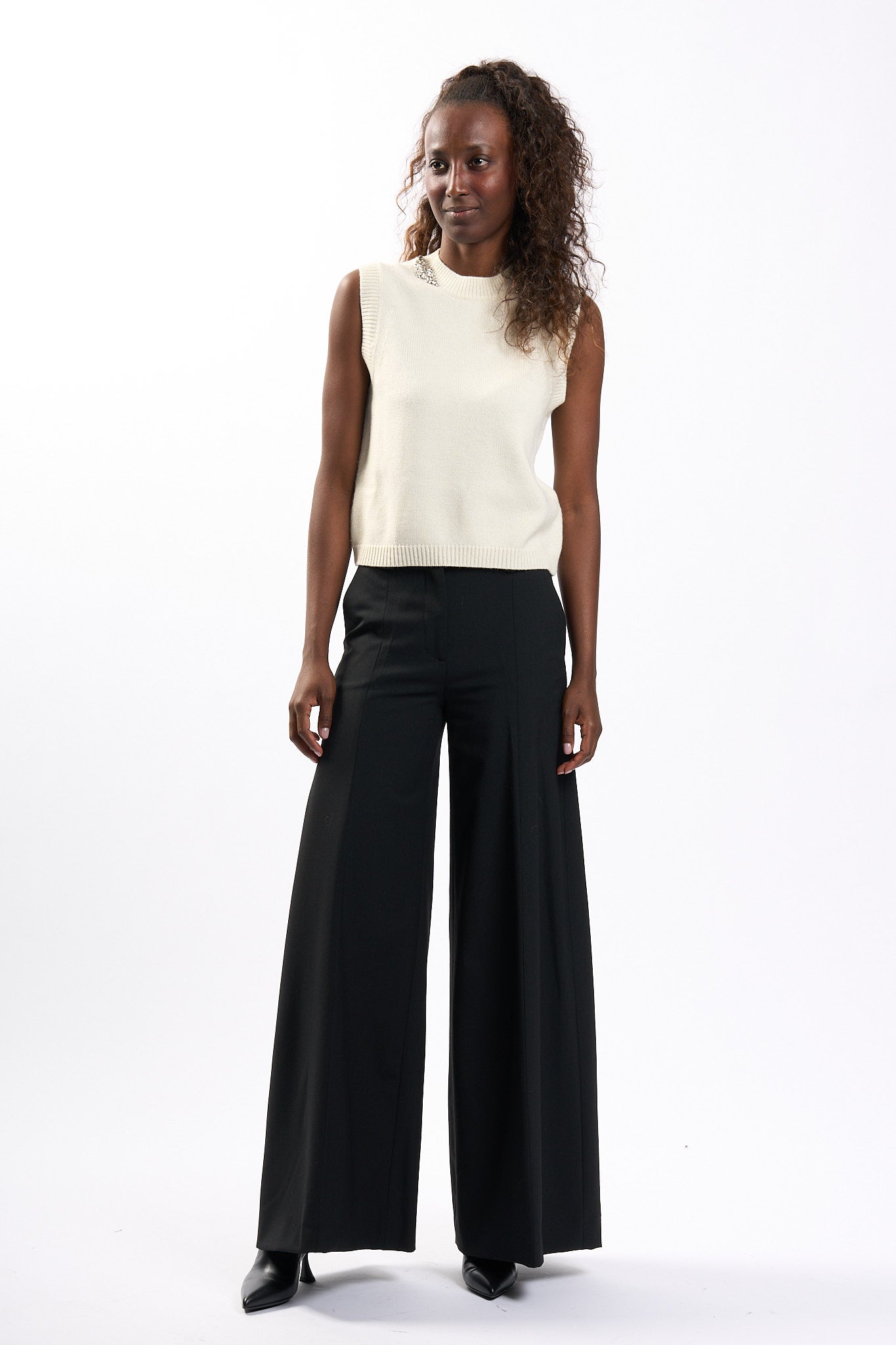 The latest Pantalone alma Nero Donna-3