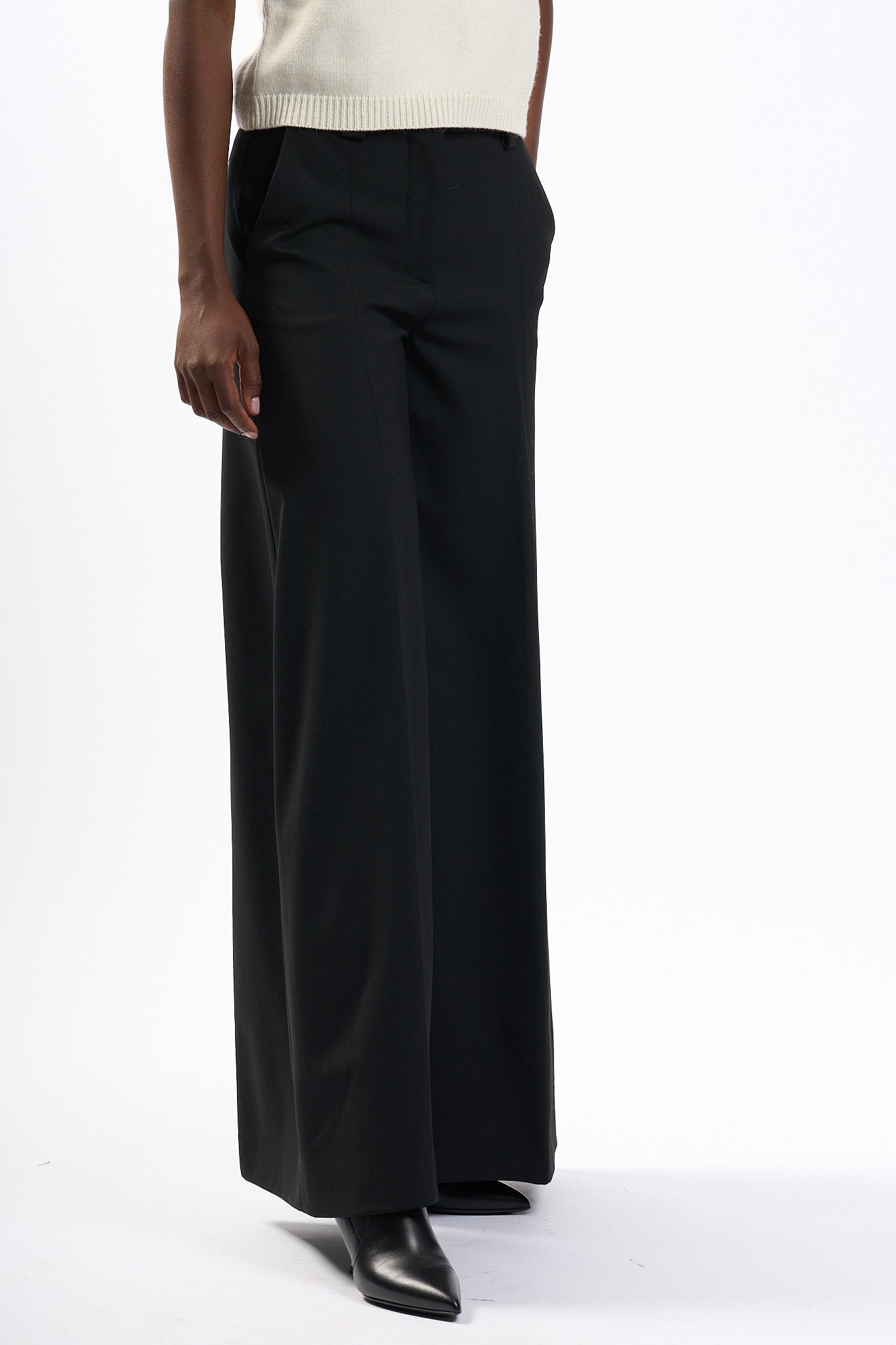 The latest Pantalone alma Nero Donna-5