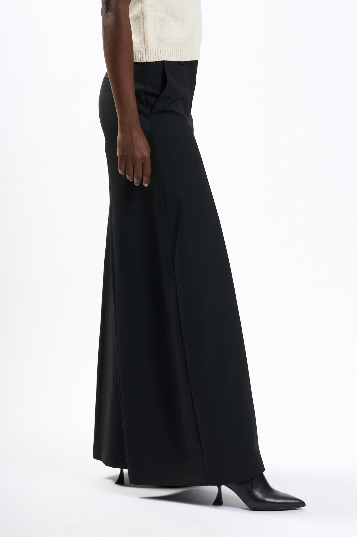 The latest Pantalone alma Nero Donna-6
