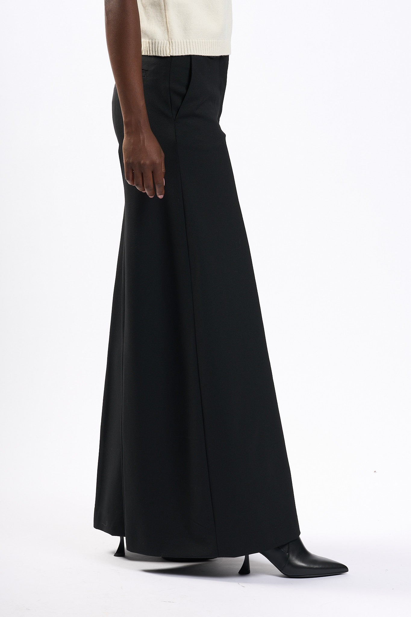 The latest Pantalone alma Nero Donna-7