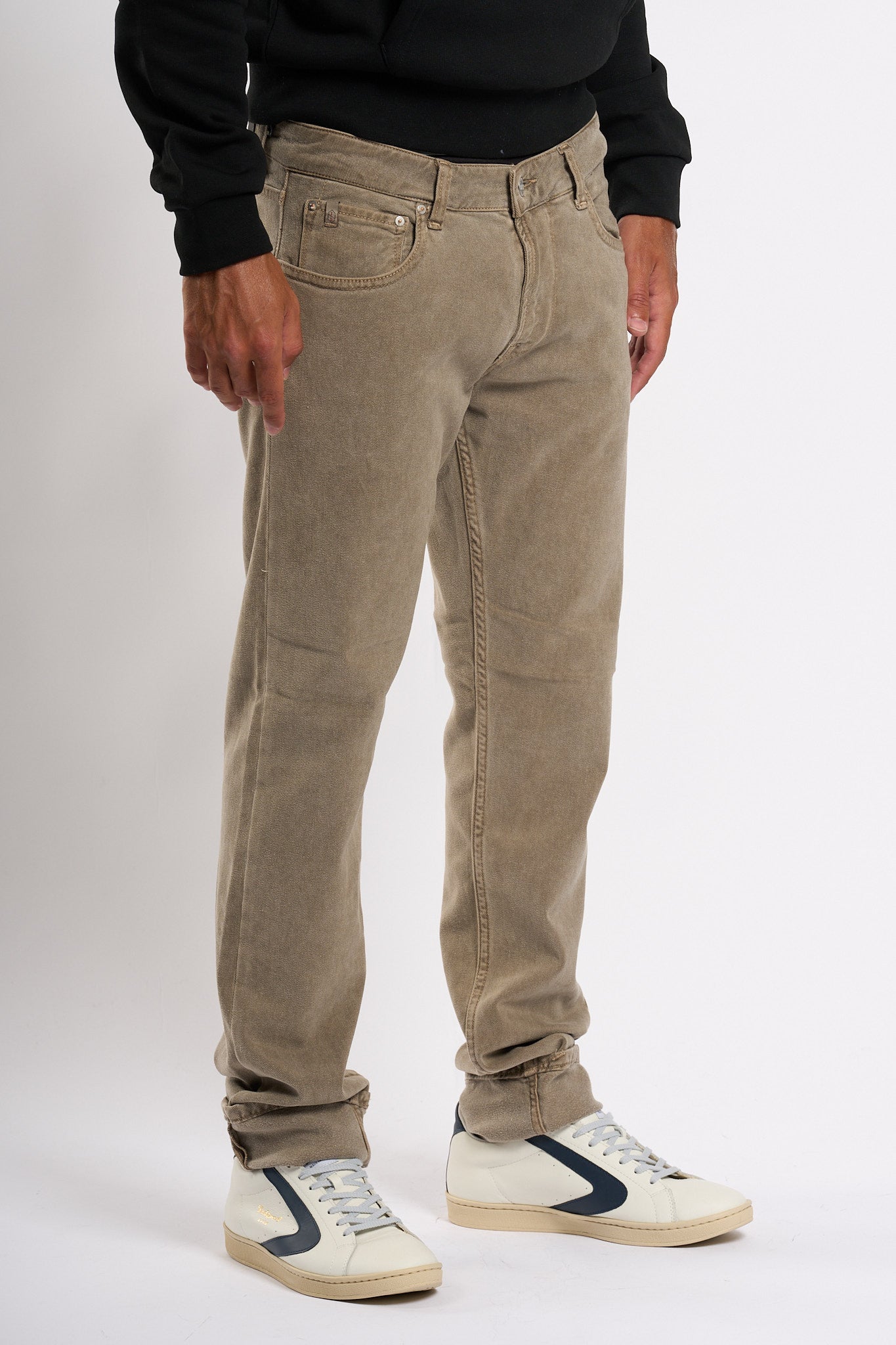 The nim Pantalone Fustagno Noce Uomo-3