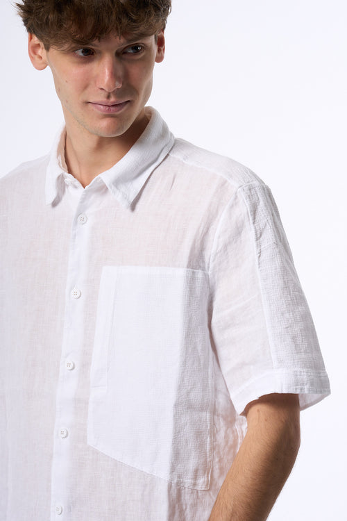 Transit Camicia Bianco Uomo-2