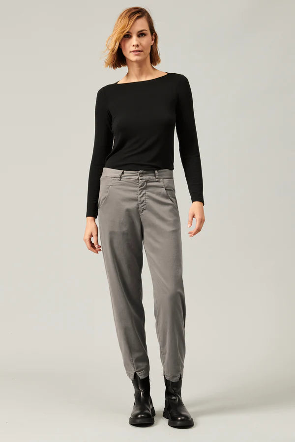 Transit Gray Woman Pants-2