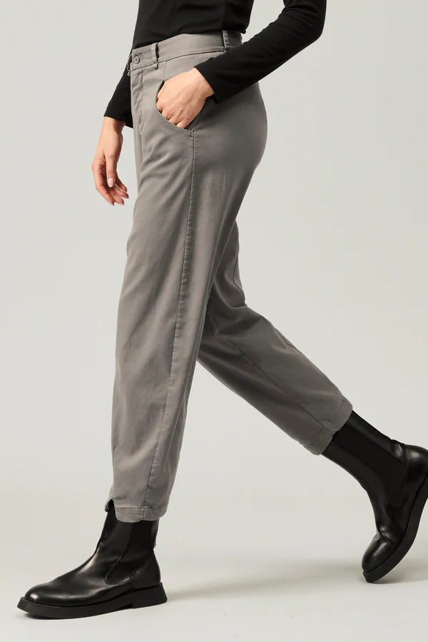 Transit Gray Woman Pants-1