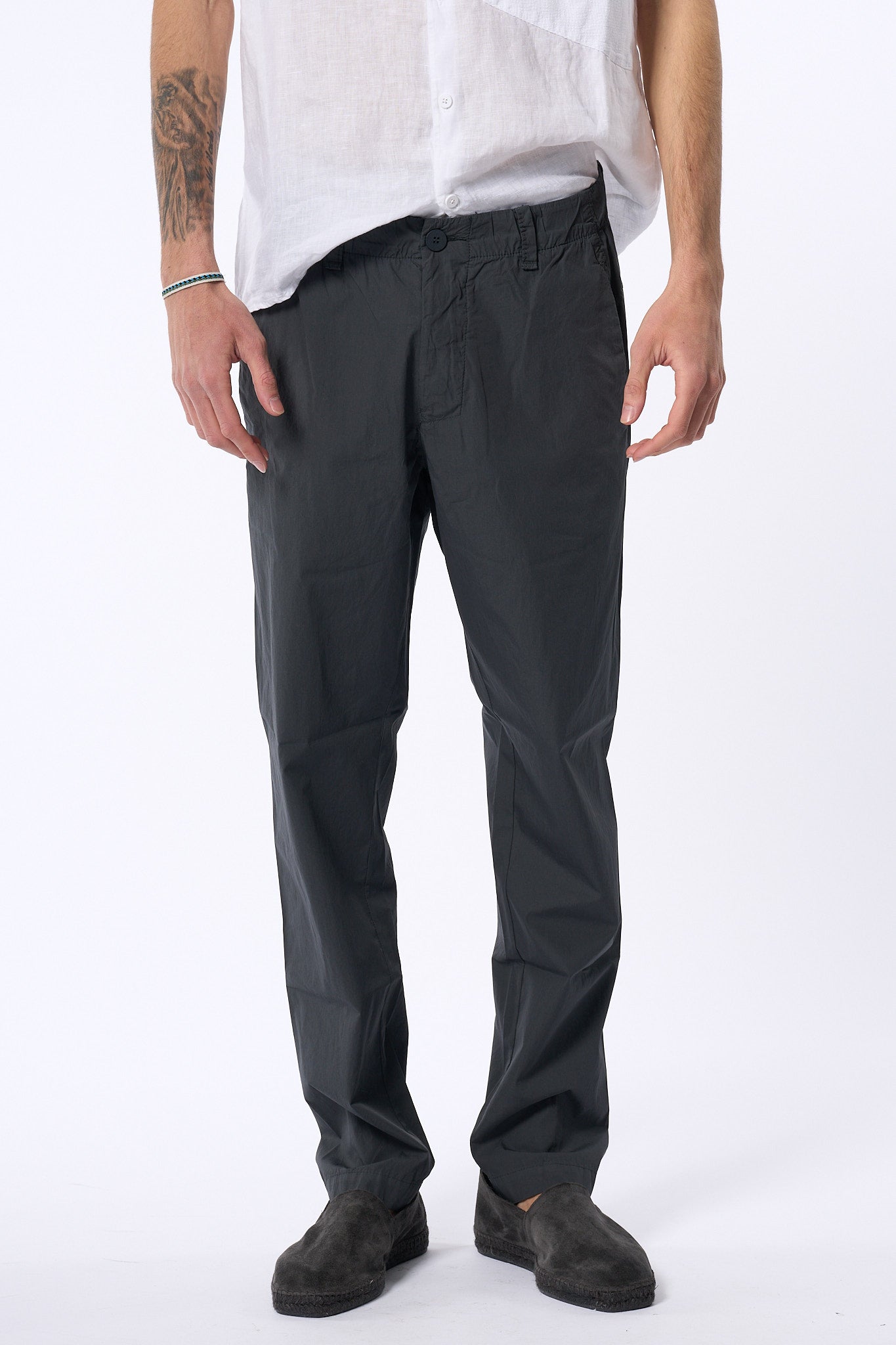 Transit Pantaloni Carbone Uomo-4