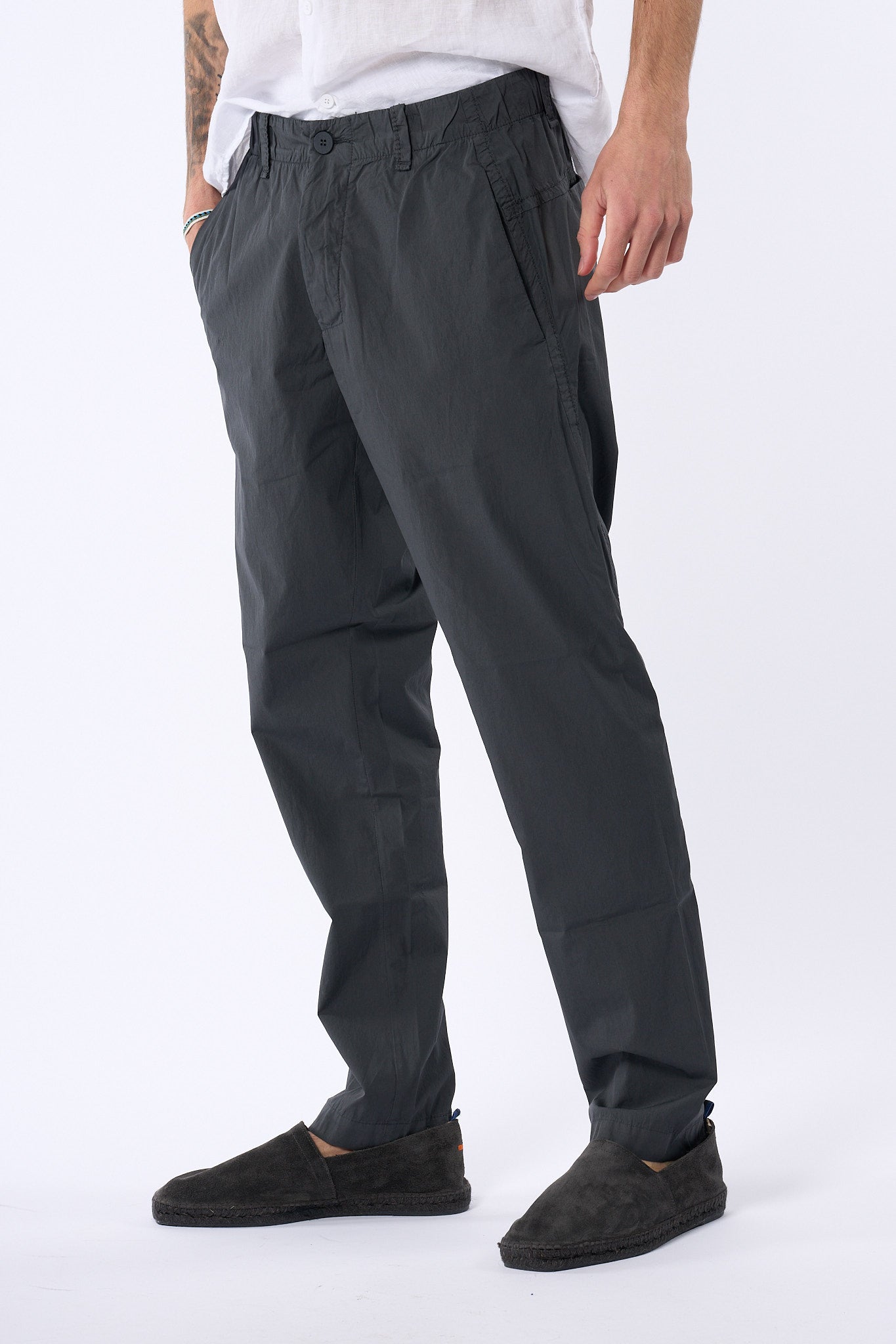 Transit Pantaloni Carbone Uomo-1