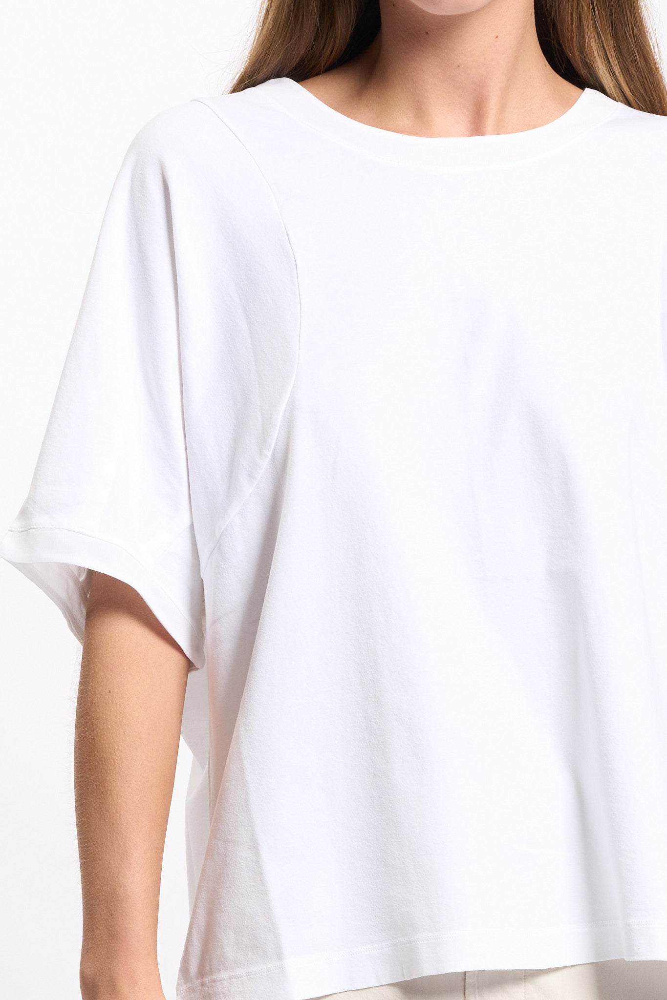 Transit T-Shirt Oversize Bianco Donna-2