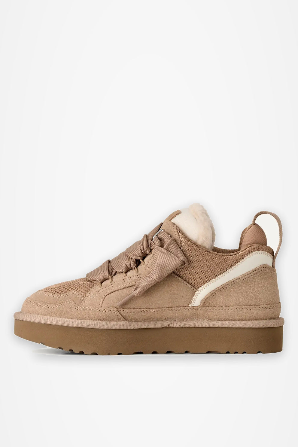 UGG Sneaker Lowmel Sabbia Donna in suede e mesh-4