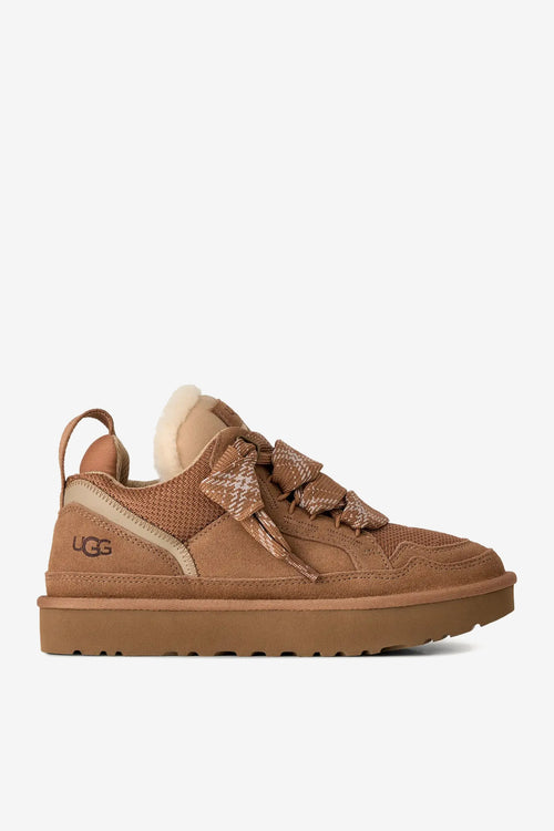 Ugg Sneaker Lowmel Castagna Donna in camoscio