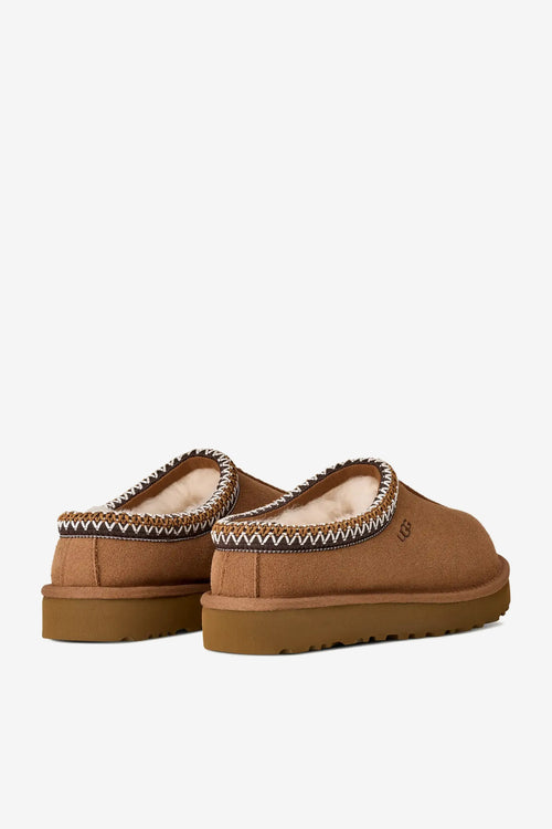 Ugg Pantofola Tasman II Donna in montone castagna-2