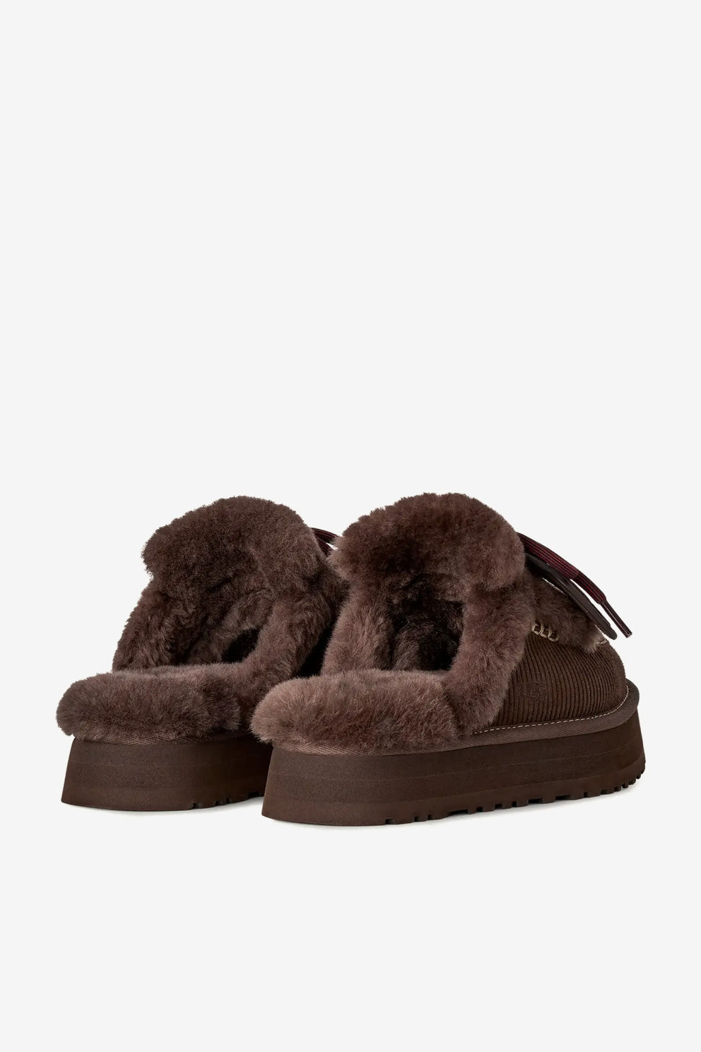 UGG Pantofola Disquette Heritage Costine Moro Donna-4