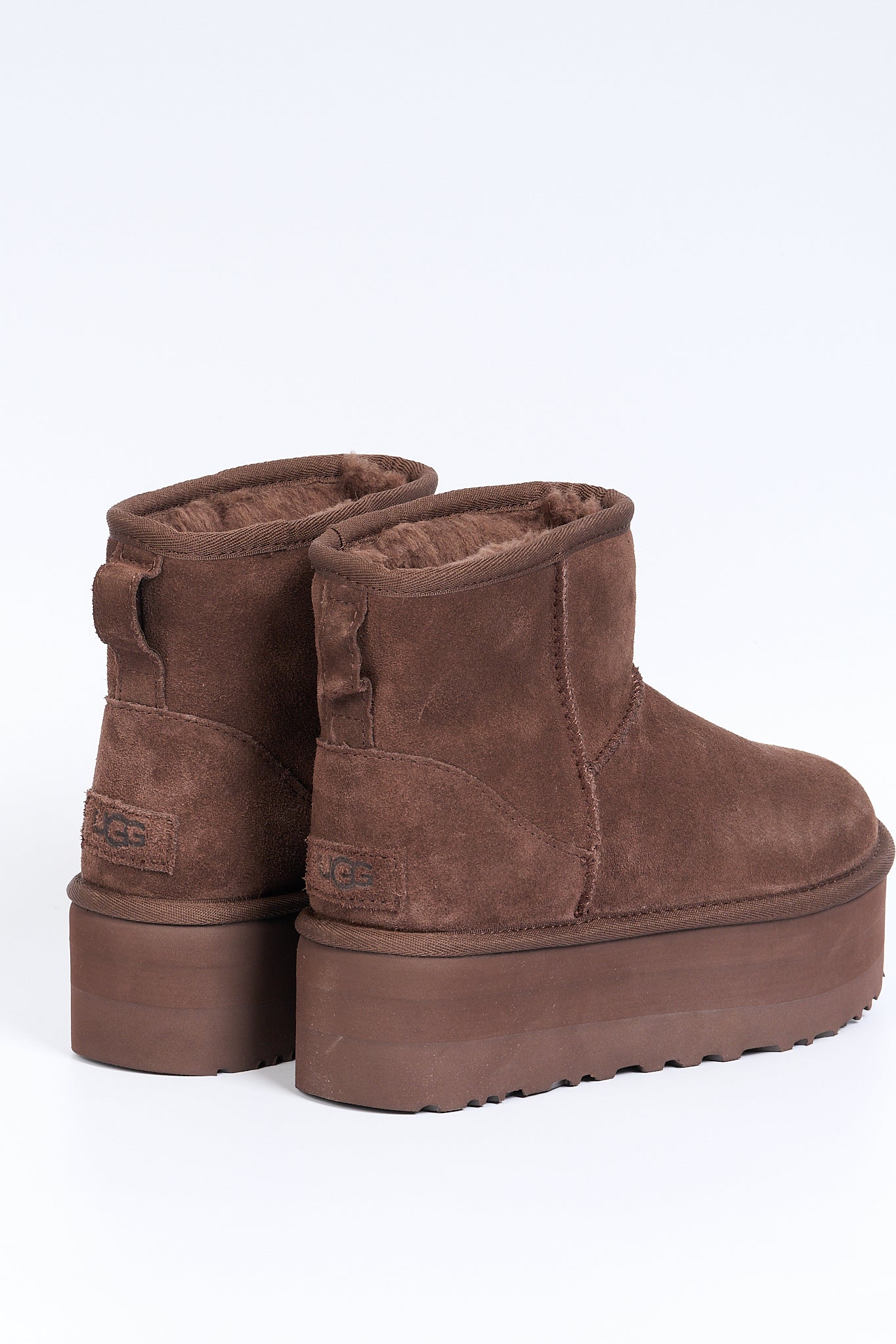 Ugg Classic Mini Platform Chocolate Women-3