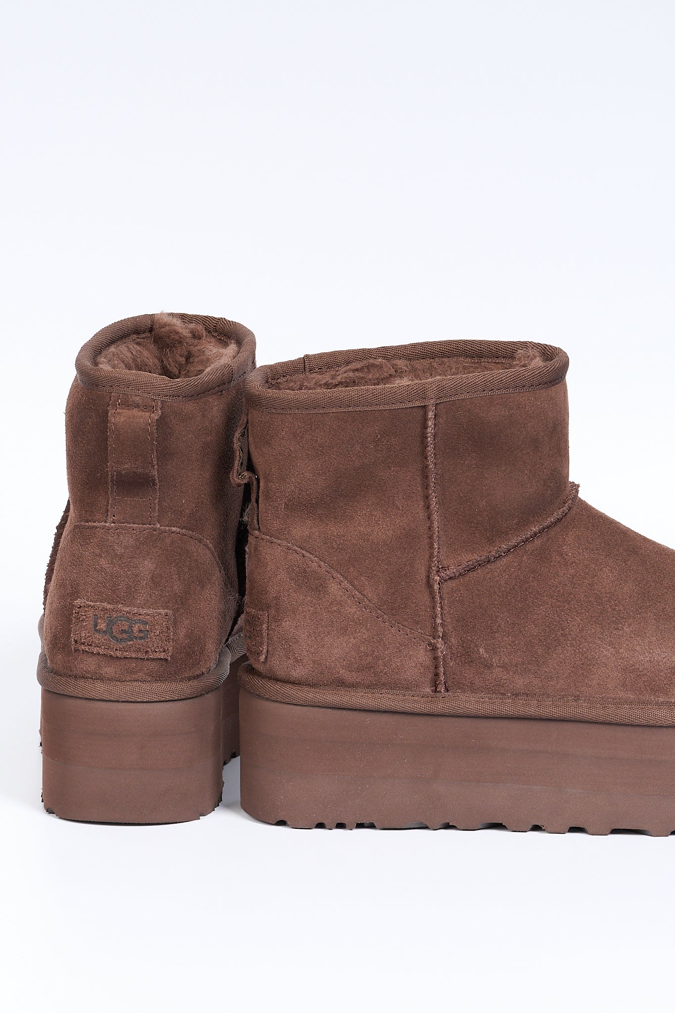 Ugg Classic Mini Platform Chocolate Women-4