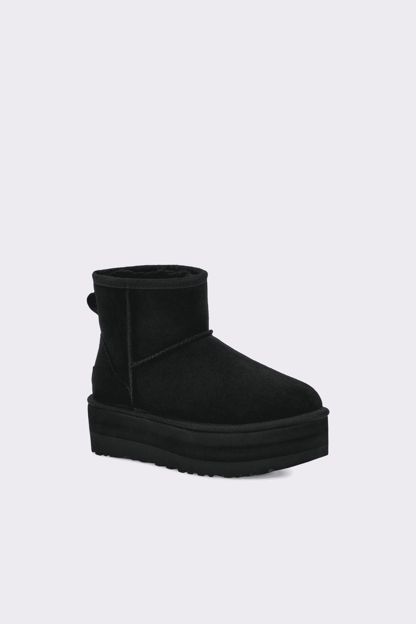 Ugg Classic Mini Platform Nero Donna-2