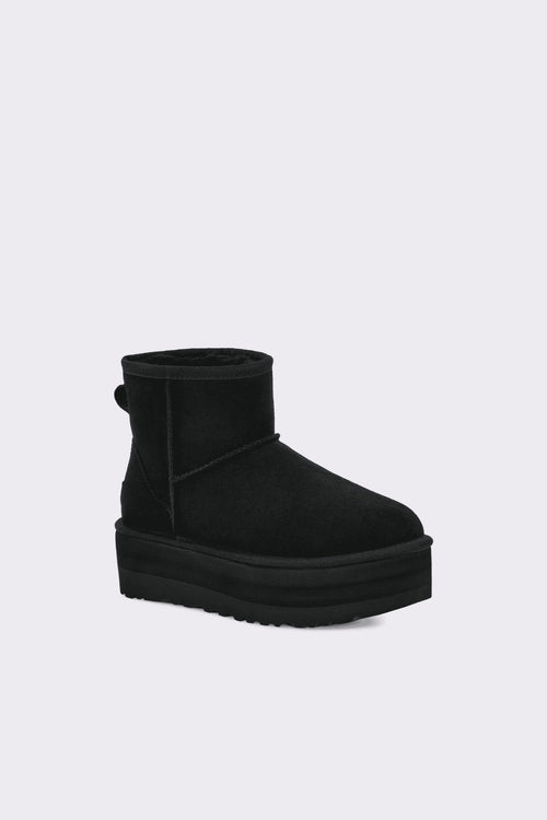 Ugg Classic Mini Platform Nero Donna-2