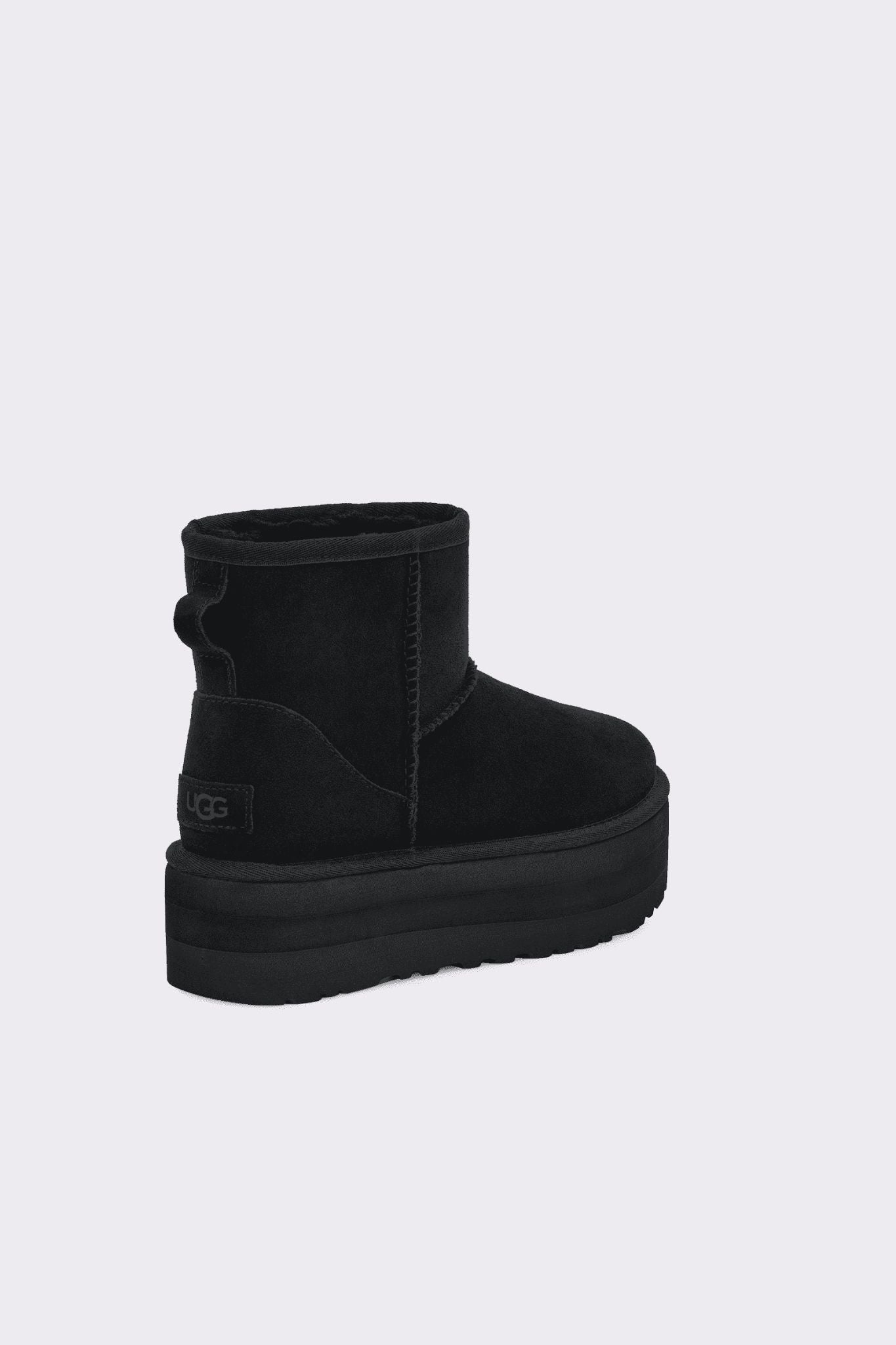Ugg Classic Mini Platform Nero Donna-5