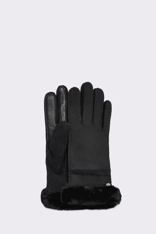 Ugg Guanti Montone Nero Donna