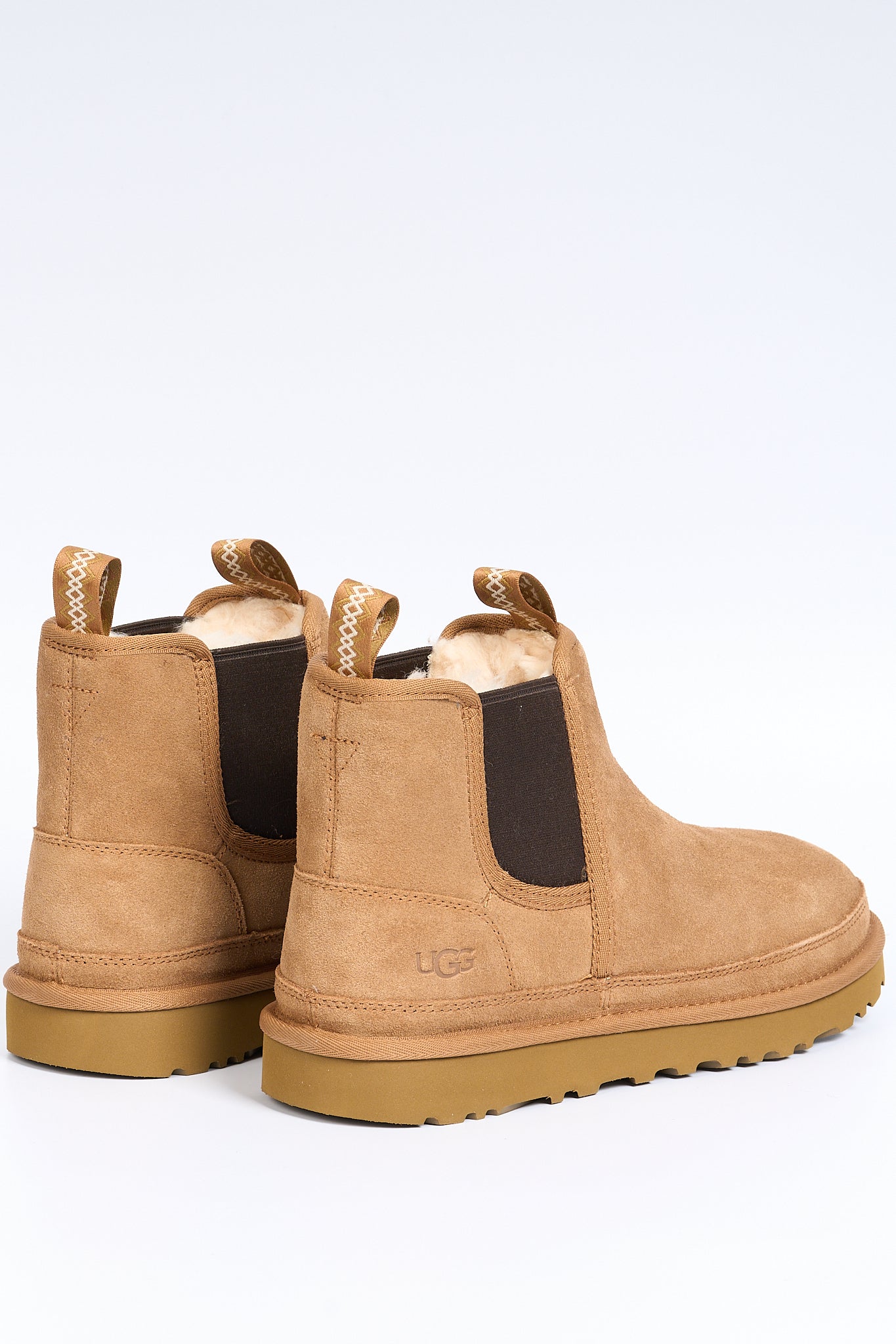 Ugg Stivale Neumel Chelsea Castagna Uomo-4
