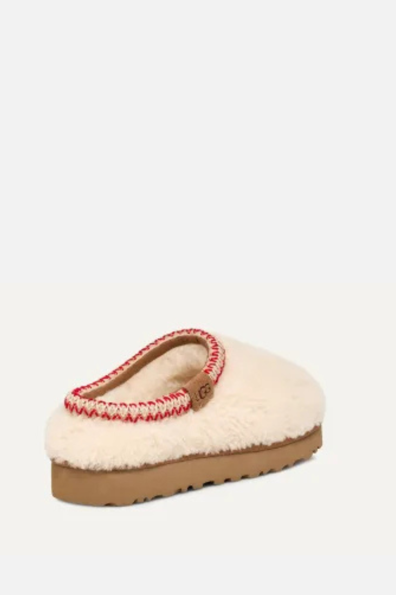 Ugg Women's Natural Tasman Curly Slipper-5