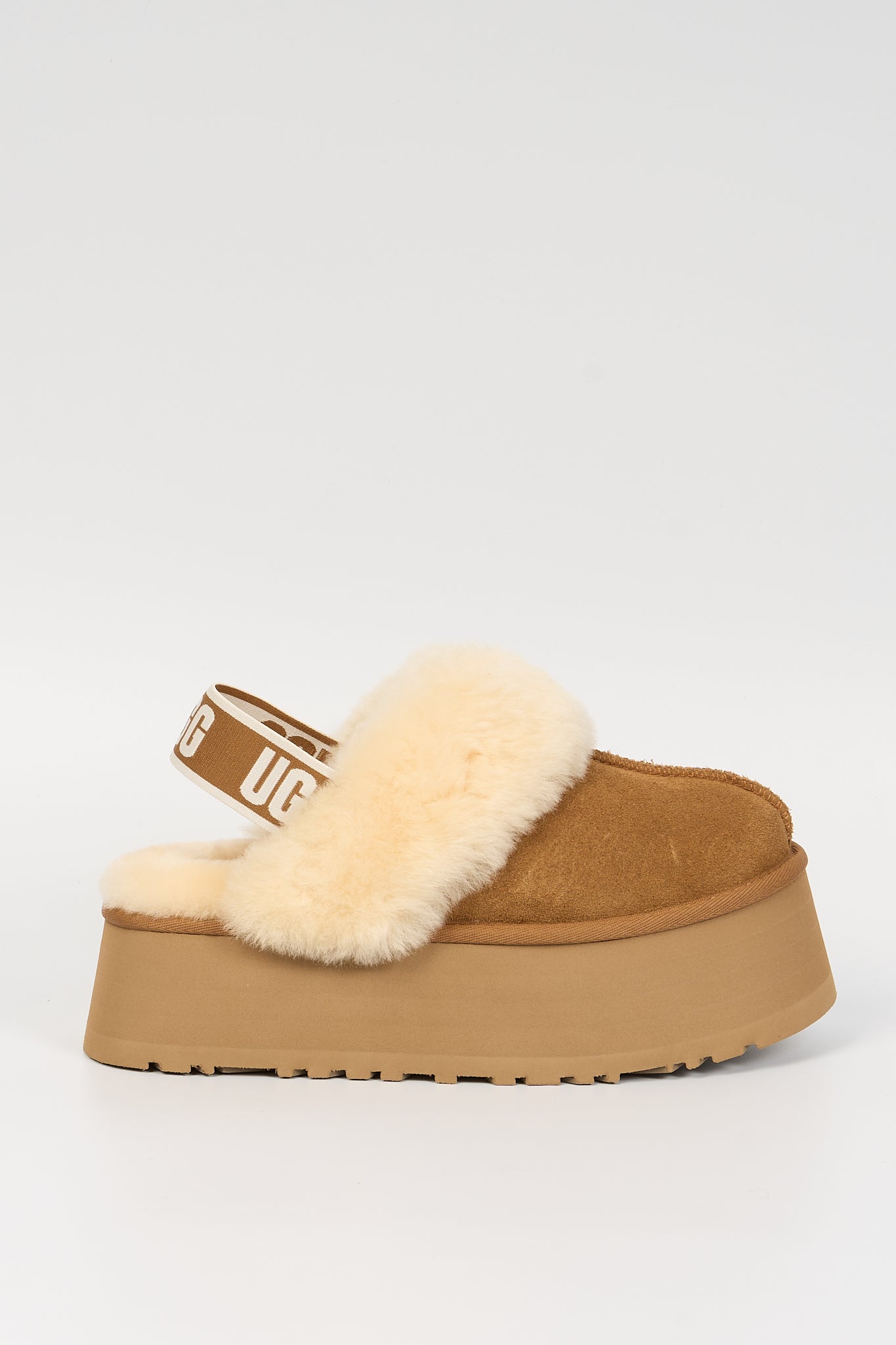 Ugg Pantofola Funkette Castagna Donna-1