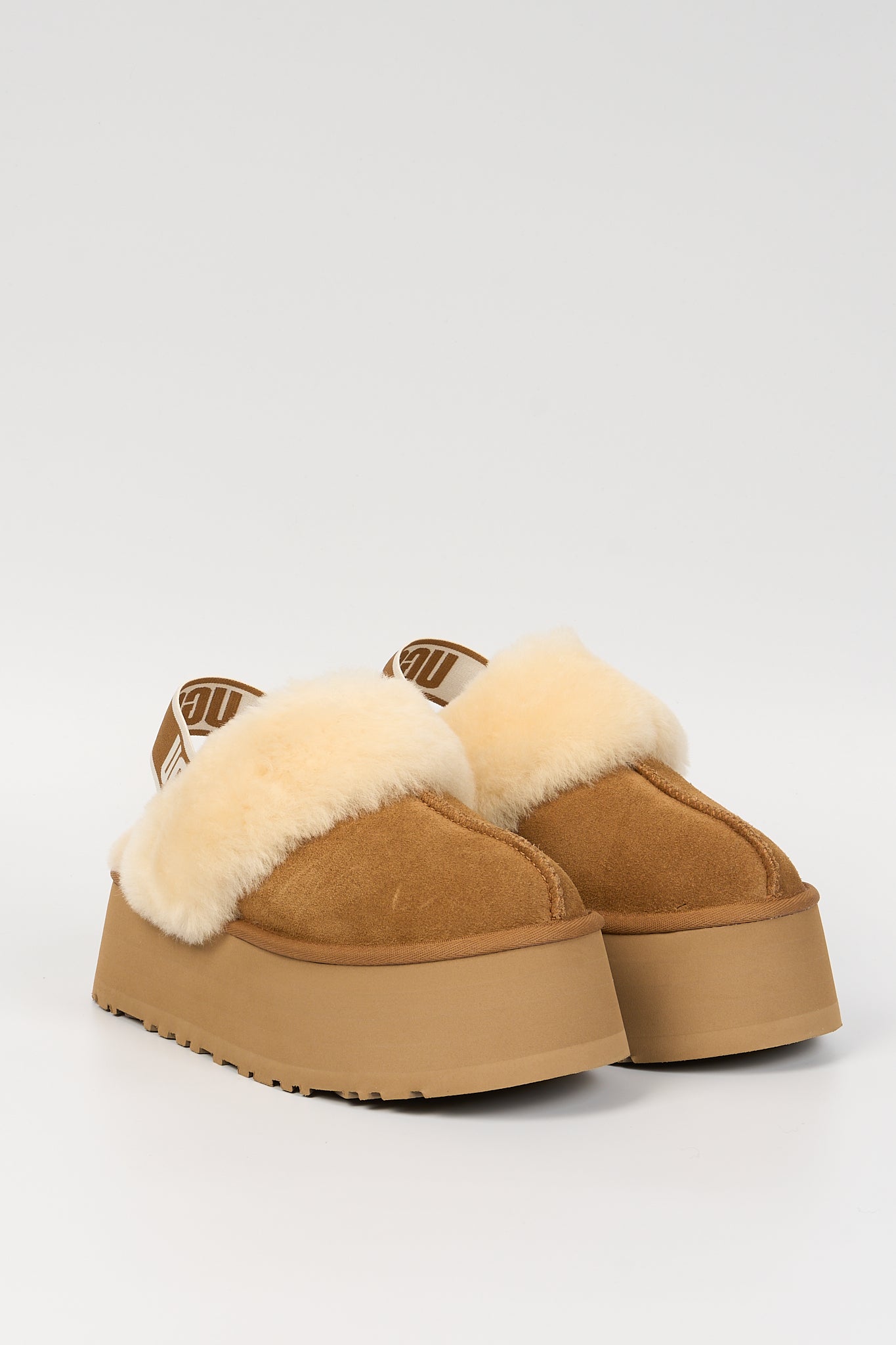 Ugg Pantofola Funkette Castagna Donna-2