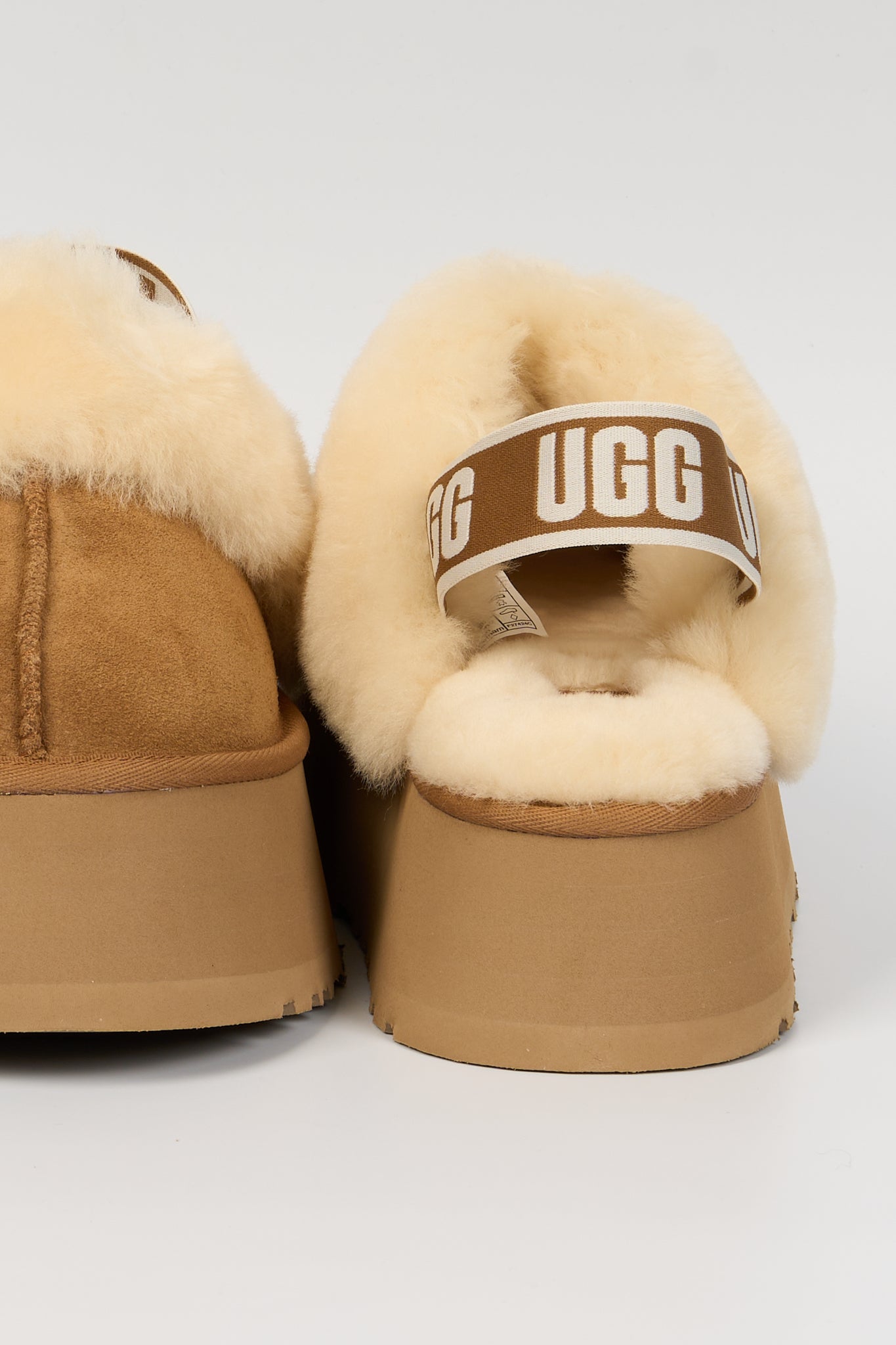 Ugg Pantofola Funkette Castagna Donna-4