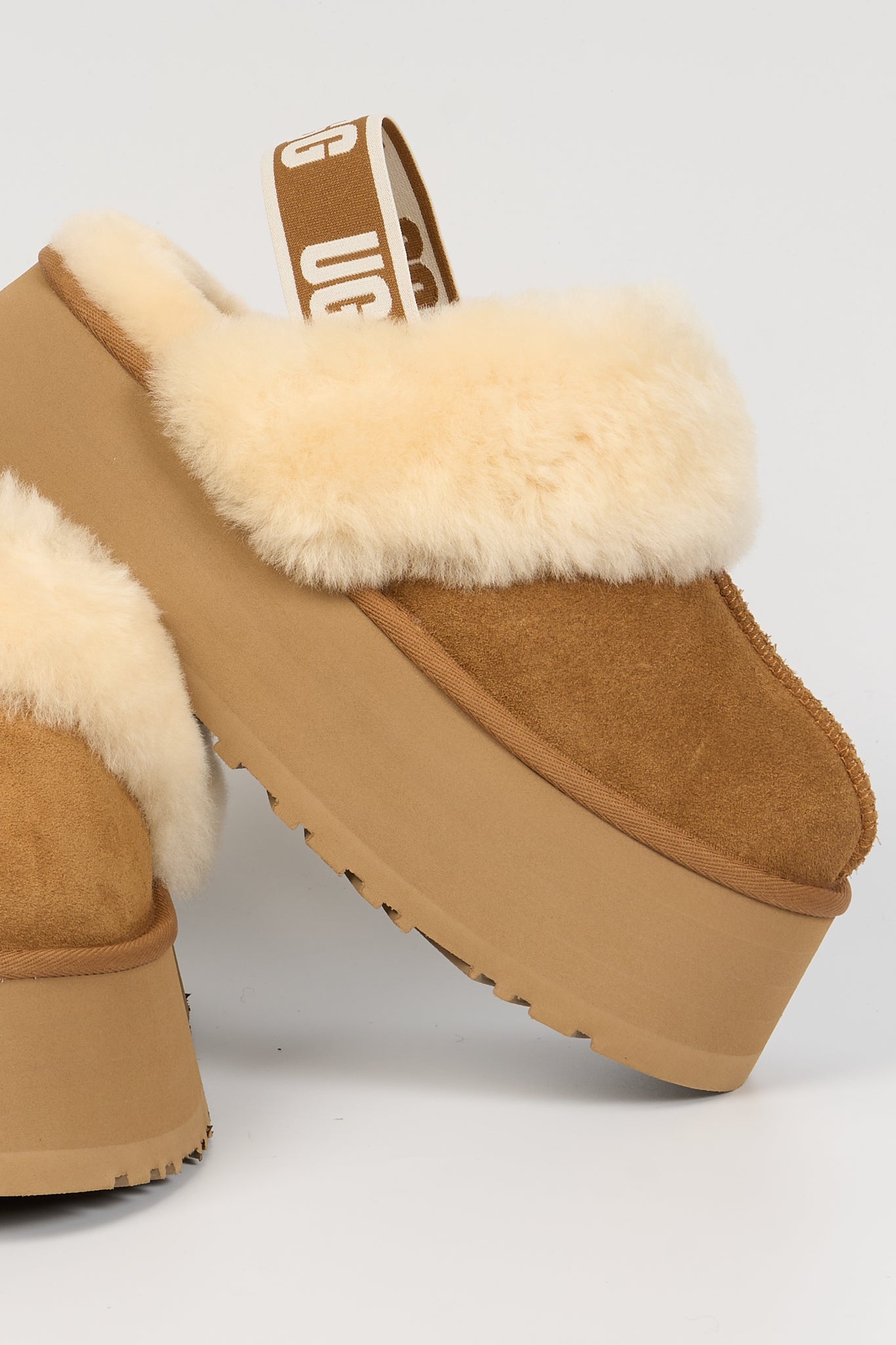 Ugg Pantofola Funkette Castagna Donna-5