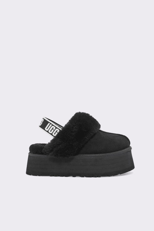 Ugg Pantofola Funkette Nero Donna