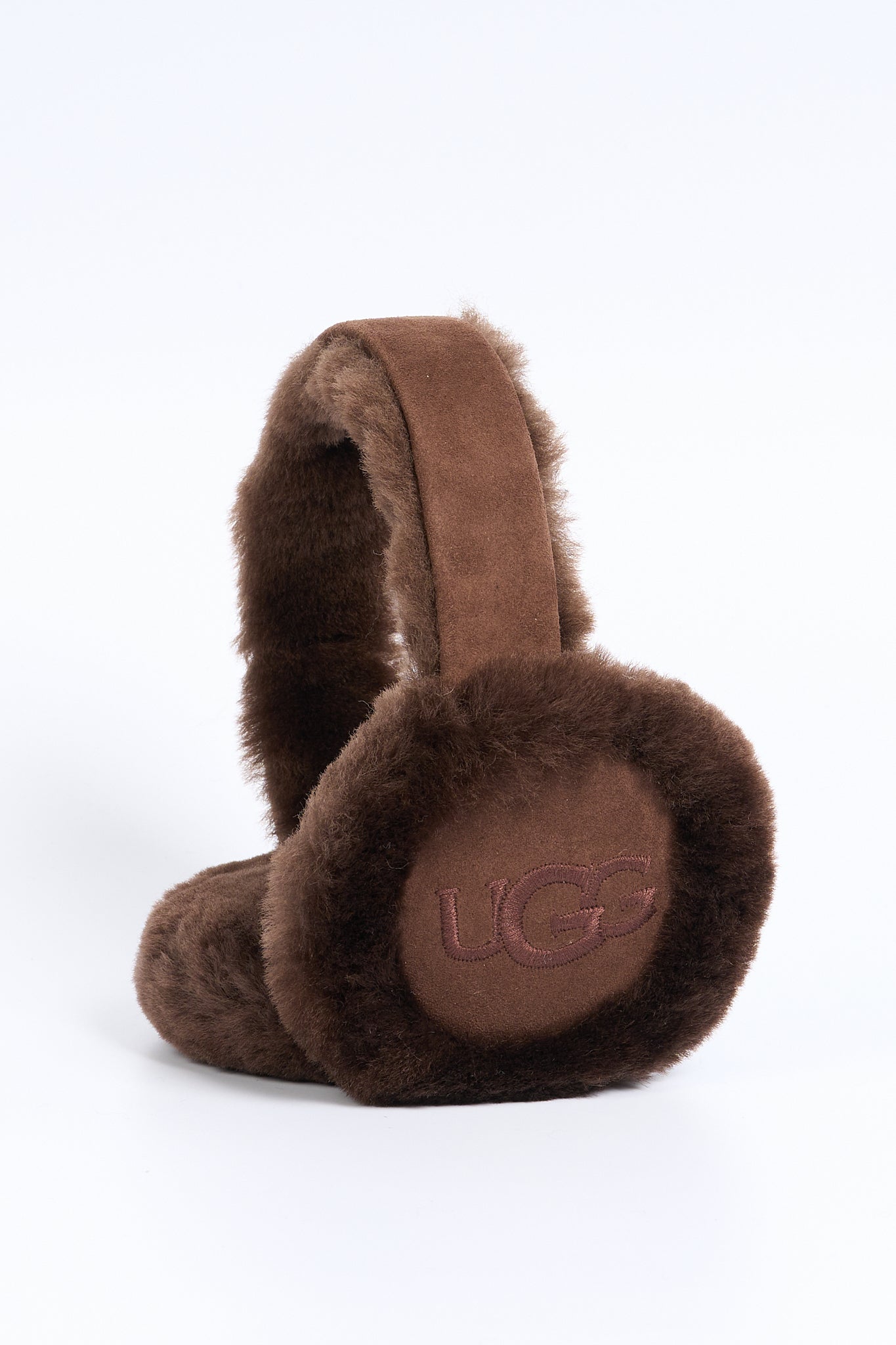 Ugg Paraorecchie in Montone Cioccolato Donna-1