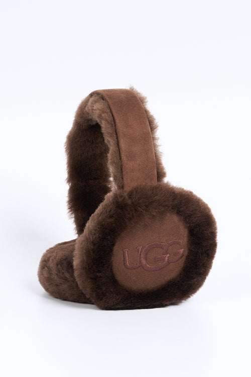 Ugg Paraorecchie in Montone Cioccolato Donna