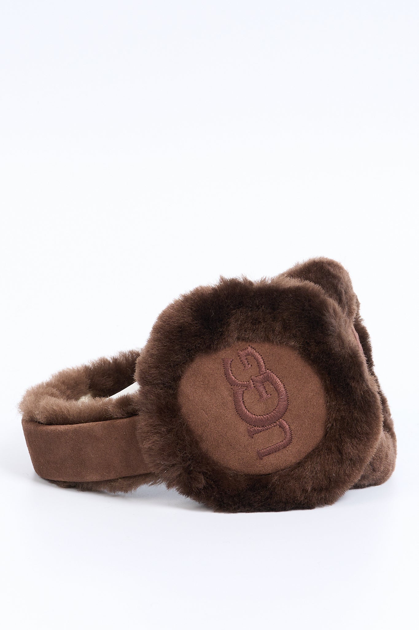 Ugg Paraorecchie in Montone Cioccolato Donna-2