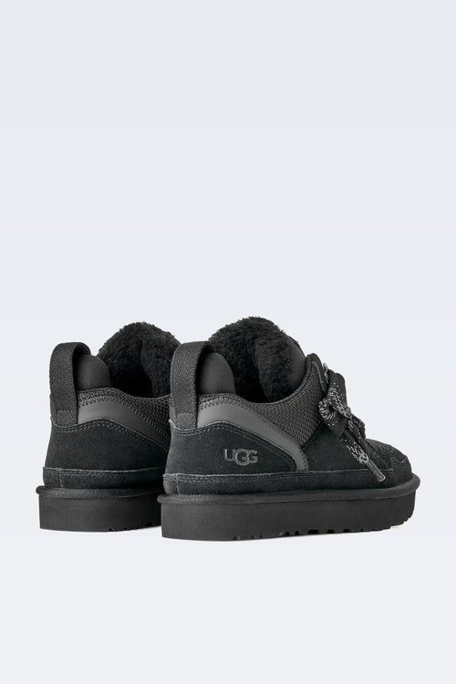 UGG Lowmel sneaker nero donna con tomaia in suede-2