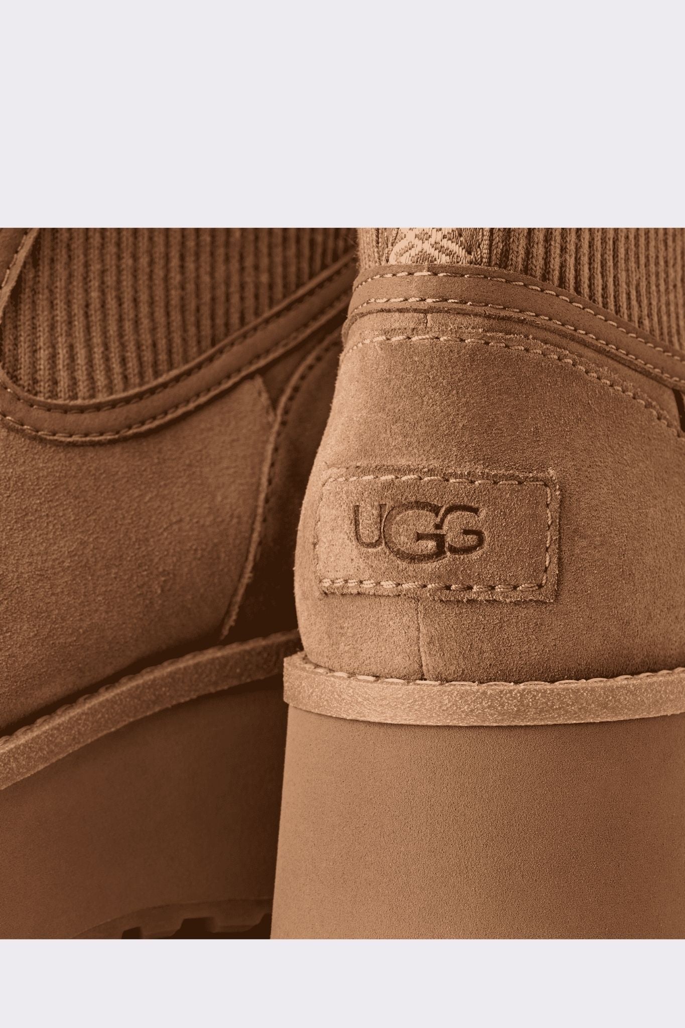 Ugg Stivale Cityfunk Castagna Donna-4
