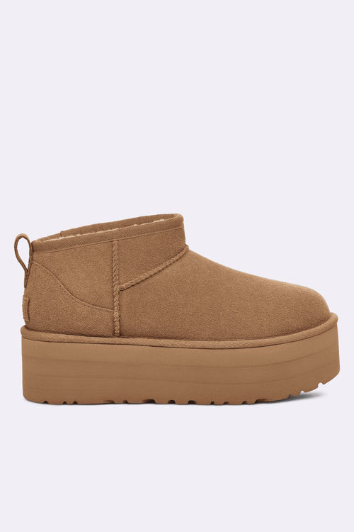Ugg Classic Ultra Mini Platform Castagna Donna