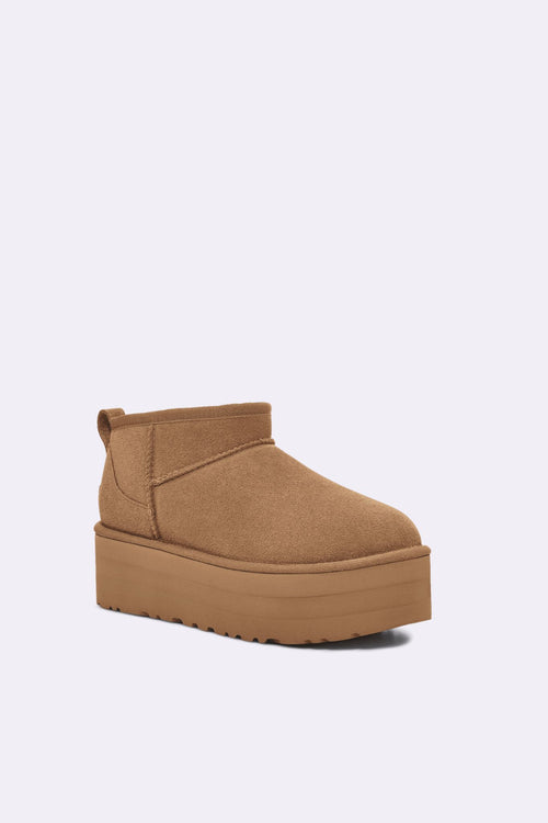 Ugg Classic Ultra Mini Platform Castagna Donna-2