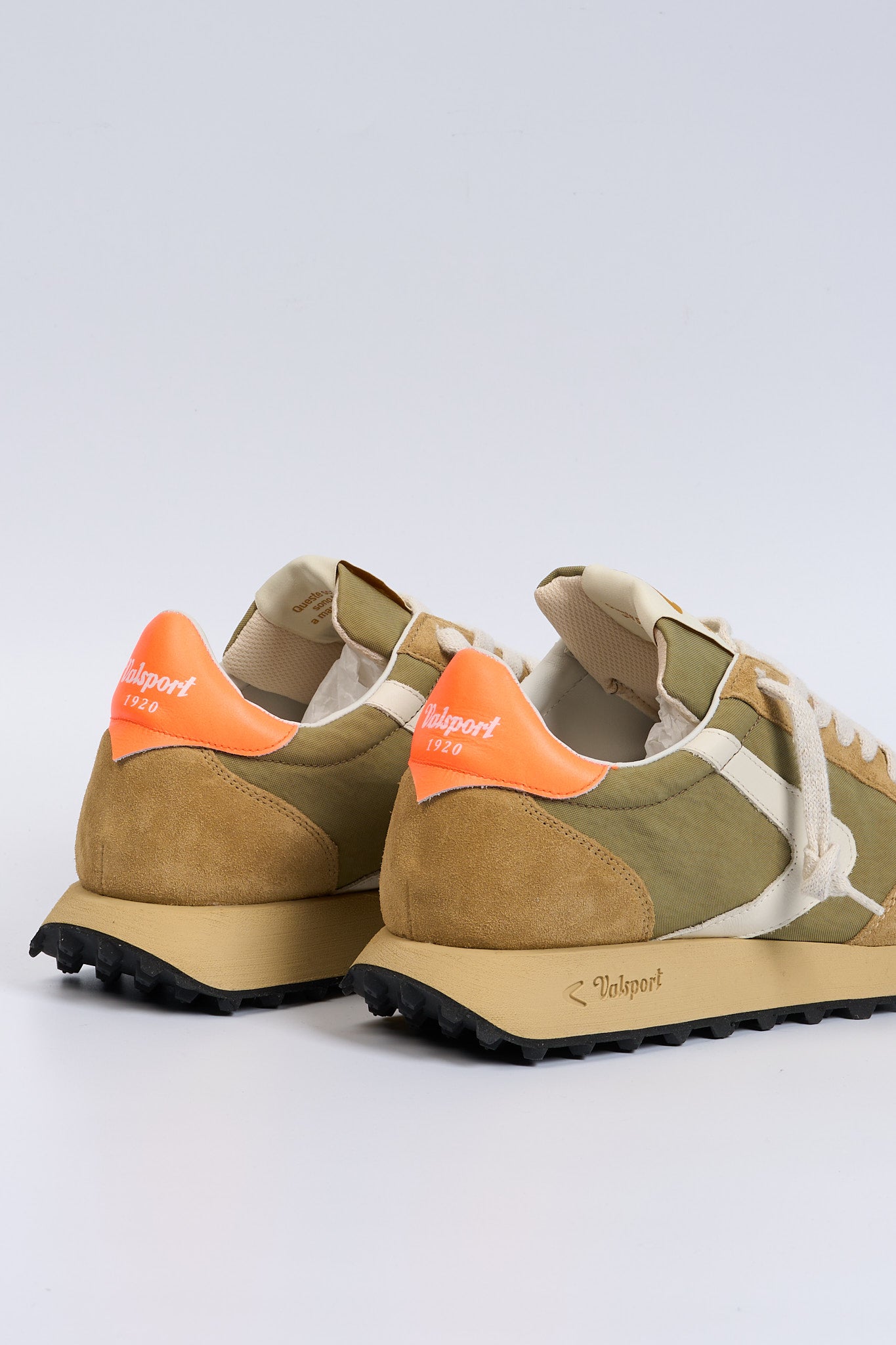 Valsport Sneaker Start Heritage Verde/Arancio Uomo-4