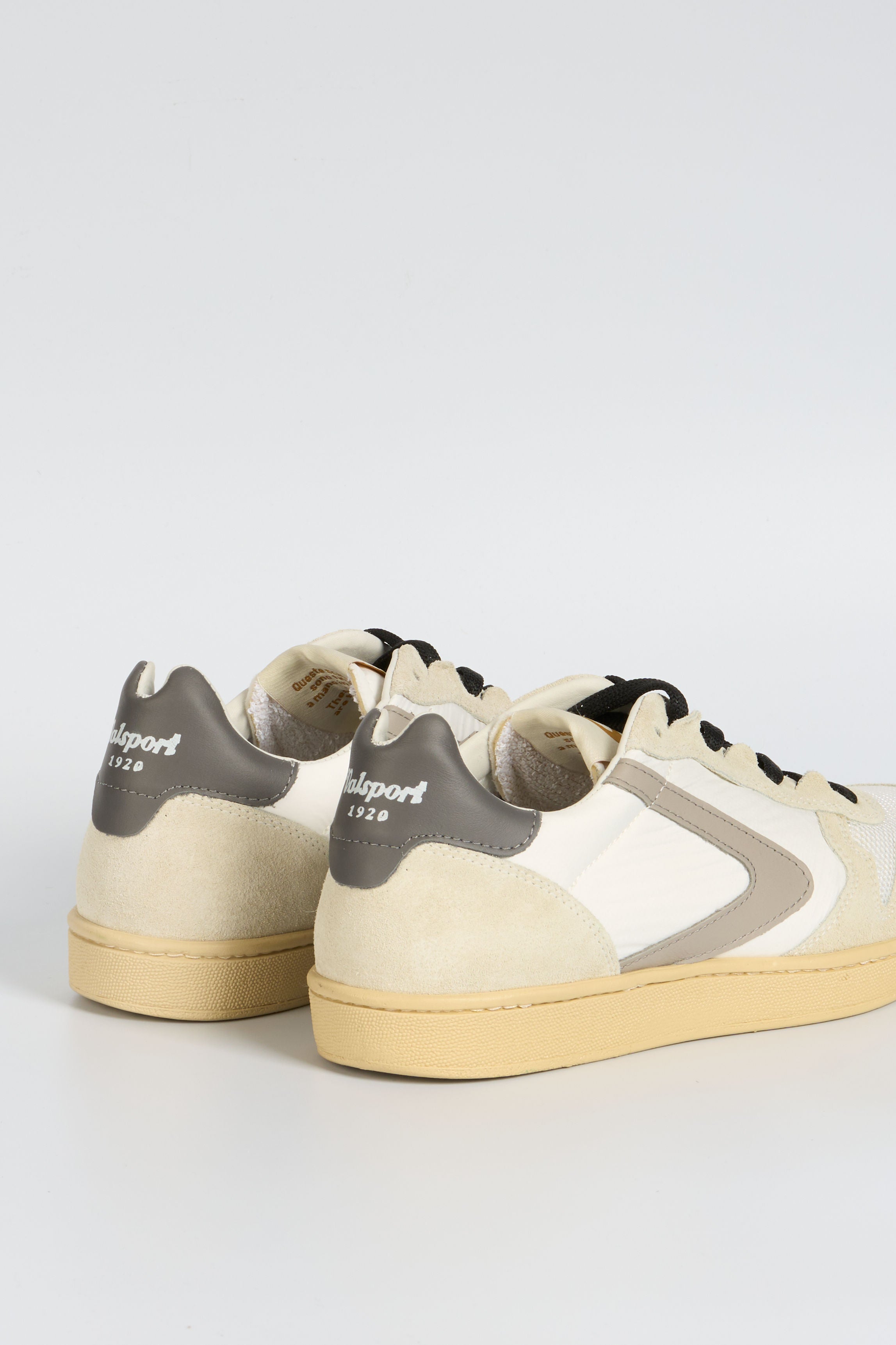 Valsport Sneaker Super in Nylon Bianco/Grigio Uomo-4