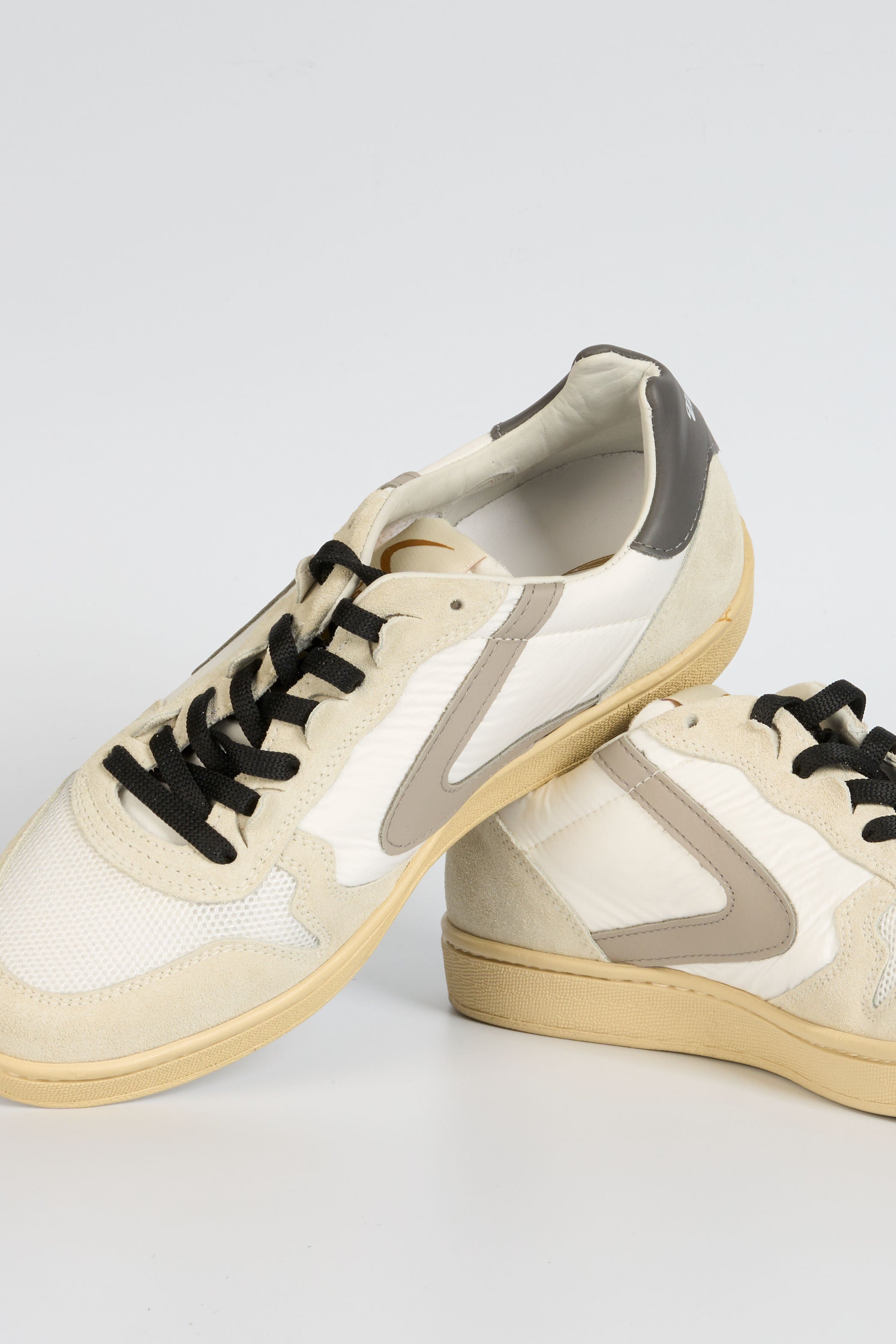 Valsport Sneaker Super in Nylon Bianco/Grigio Uomo-6