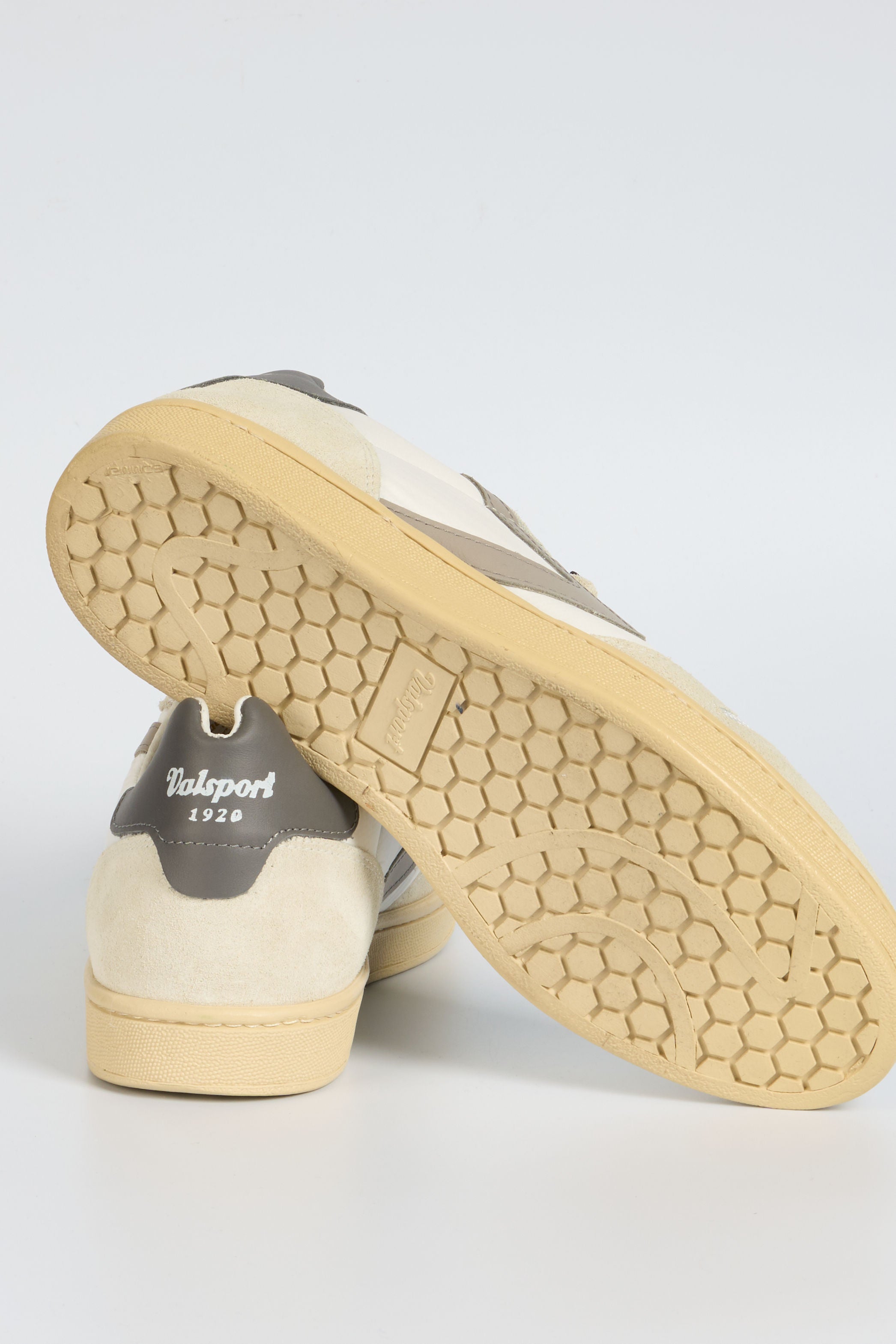 Valsport Sneaker Super in Nylon Bianco/Grigio Uomo-7