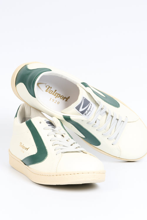 Valsport Sneaker Tournament Bianco/Verde Uomo-2