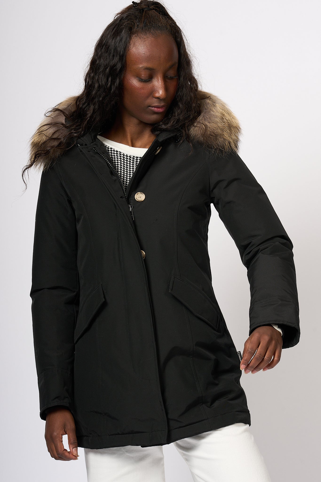 Woolrich Arctic Ramar Parka Black Women-1