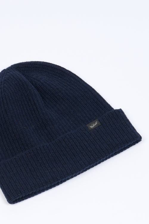 Woolrich Cappellino a Coste Blu Uomo-2