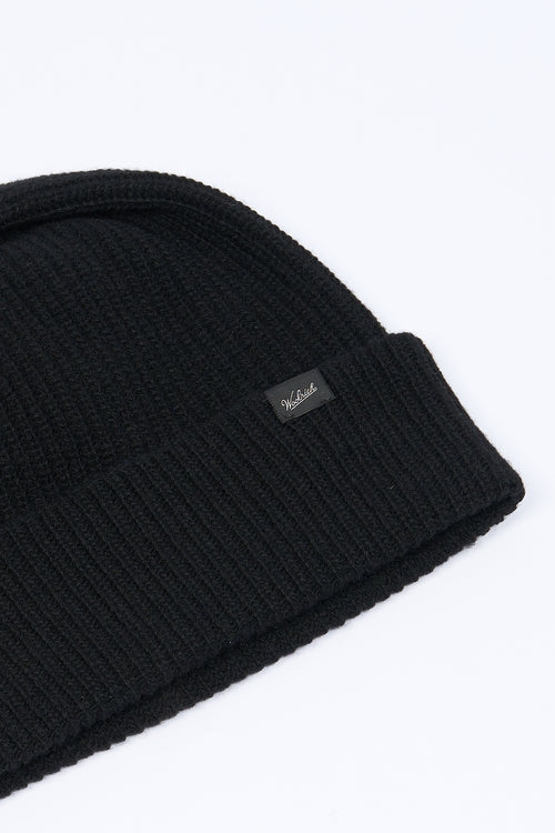 Woolrich Cappellino a Coste Nero Uomo-2