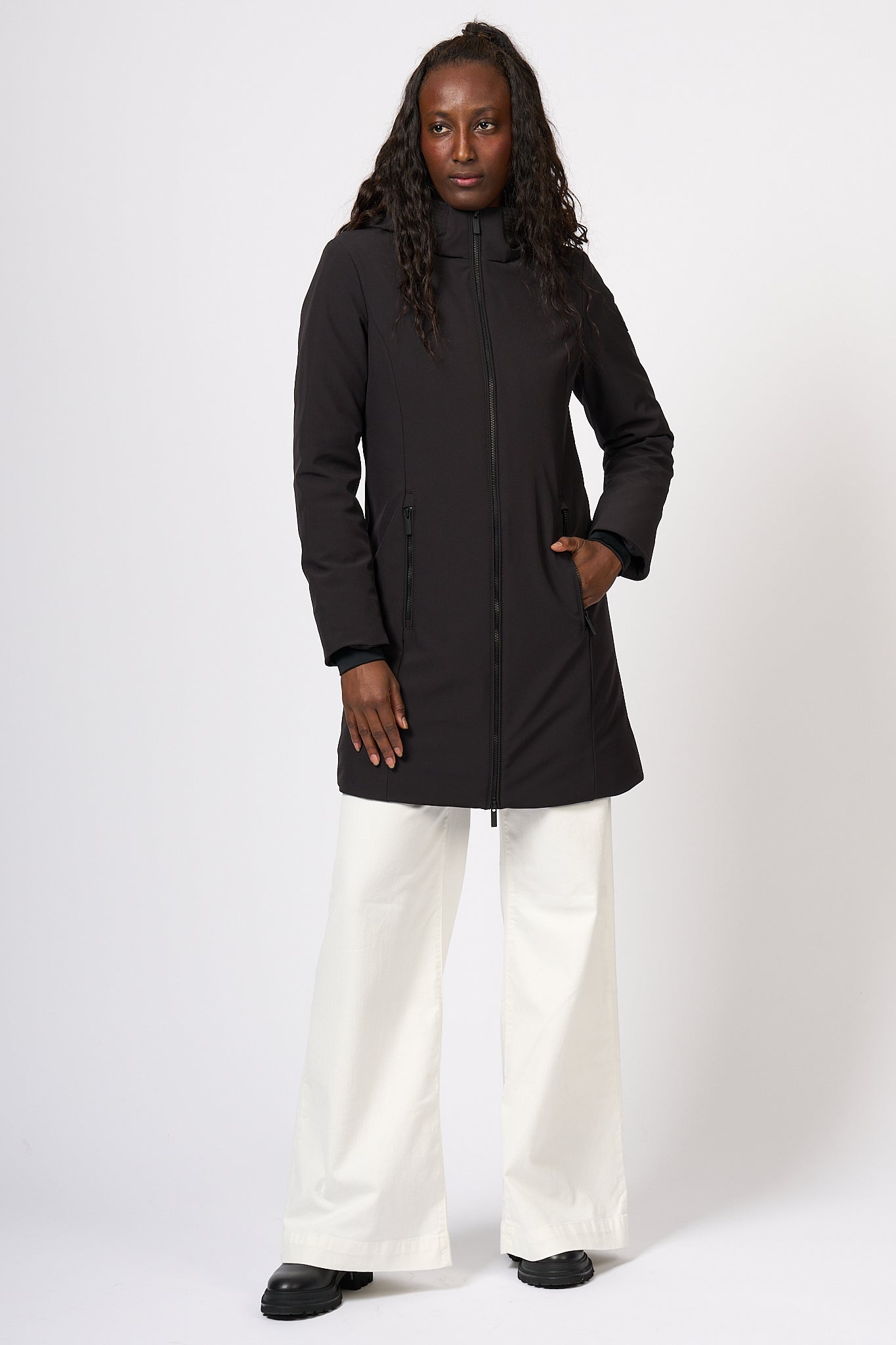 Woolrich Firth Down Parka Black Women-3