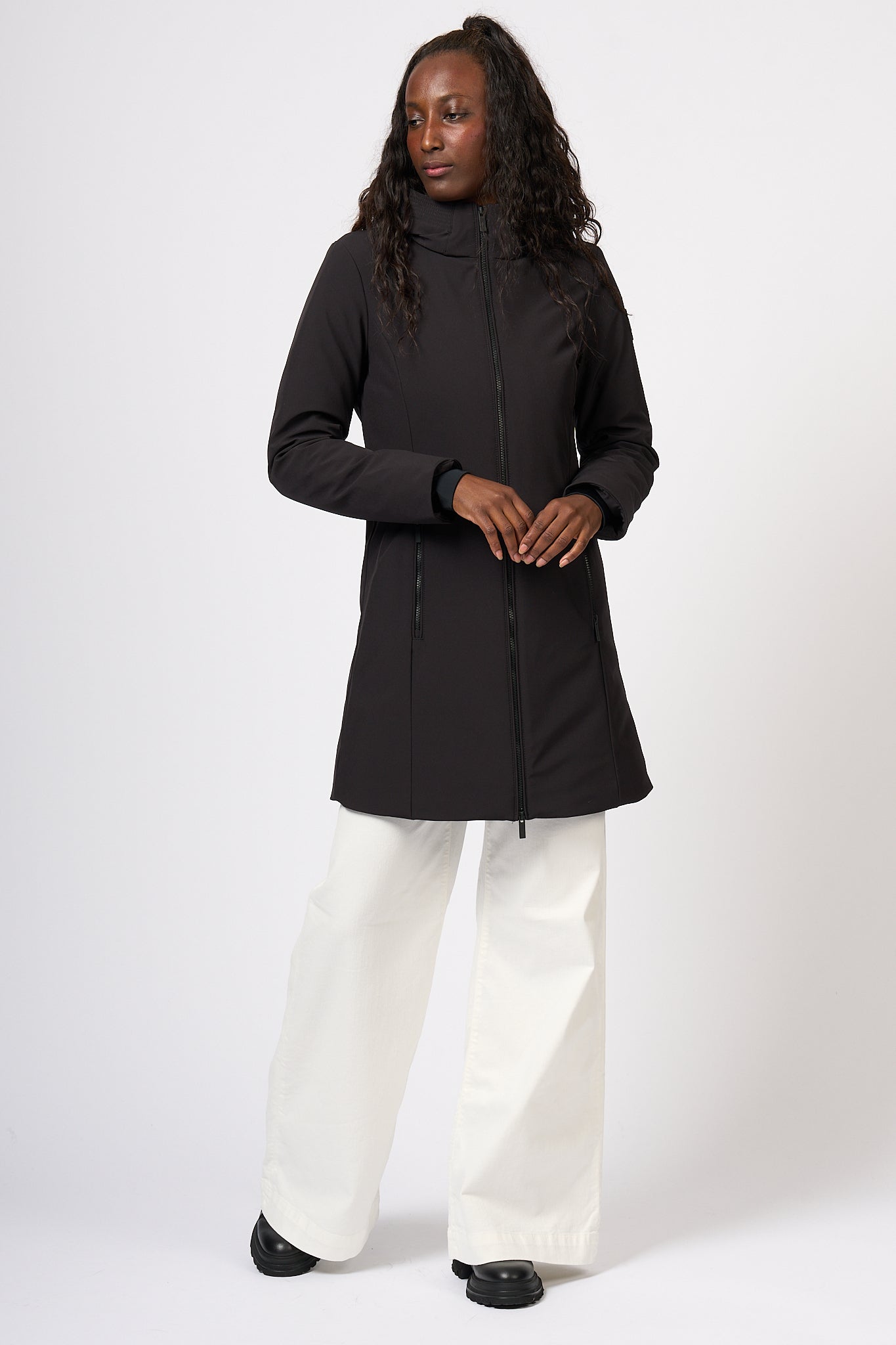 Woolrich Firth Down Parka Black Women-4