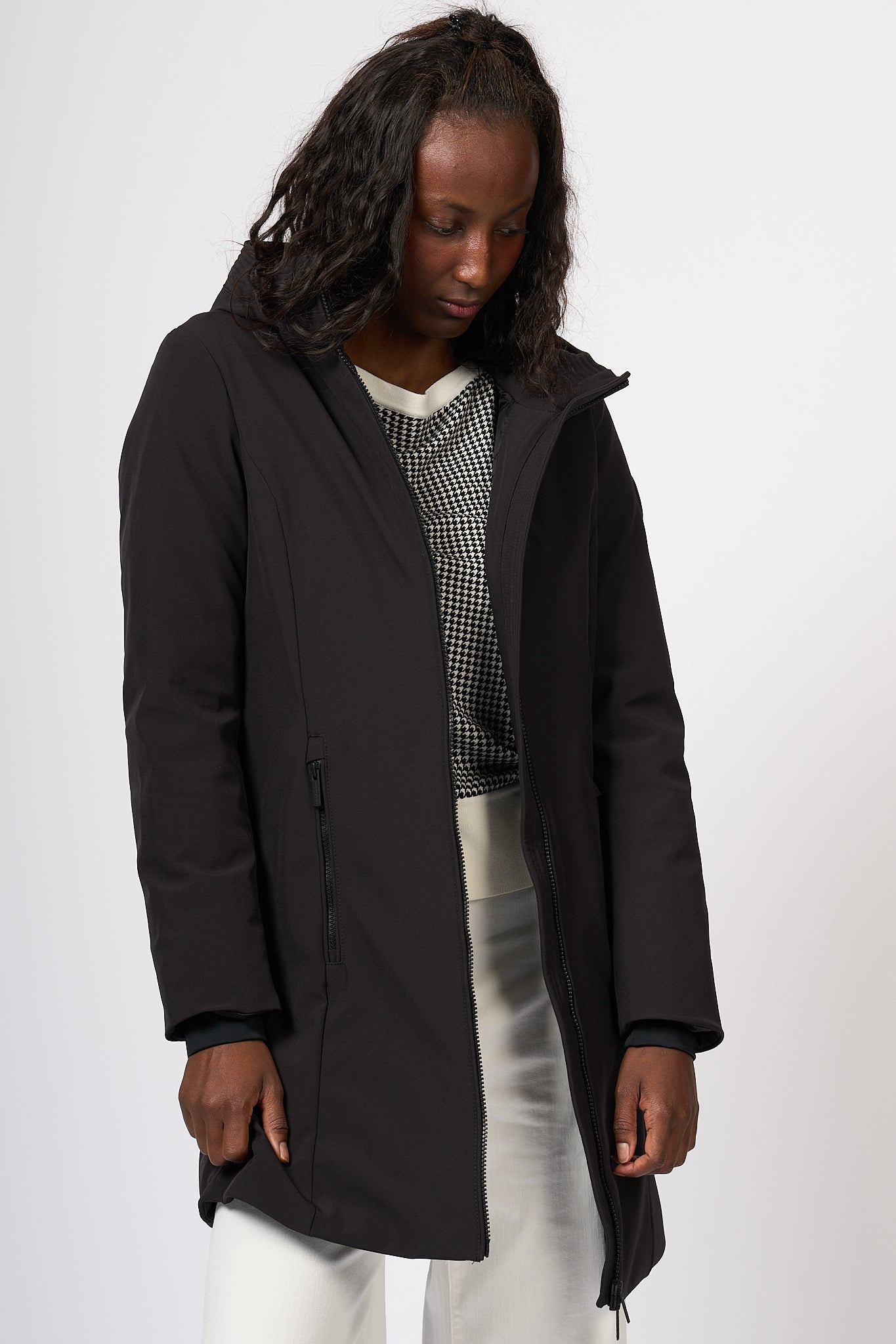 Woolrich Firth Down Parka Black Women-1